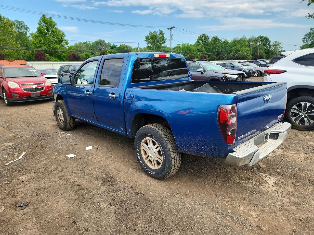 2012 Gmc Canyon Sle Blue vin: 1GTH6MFE6C8137929