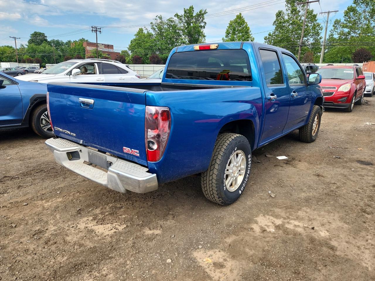 2012 Gmc Canyon Sle Blue vin: 1GTH6MFE6C8137929