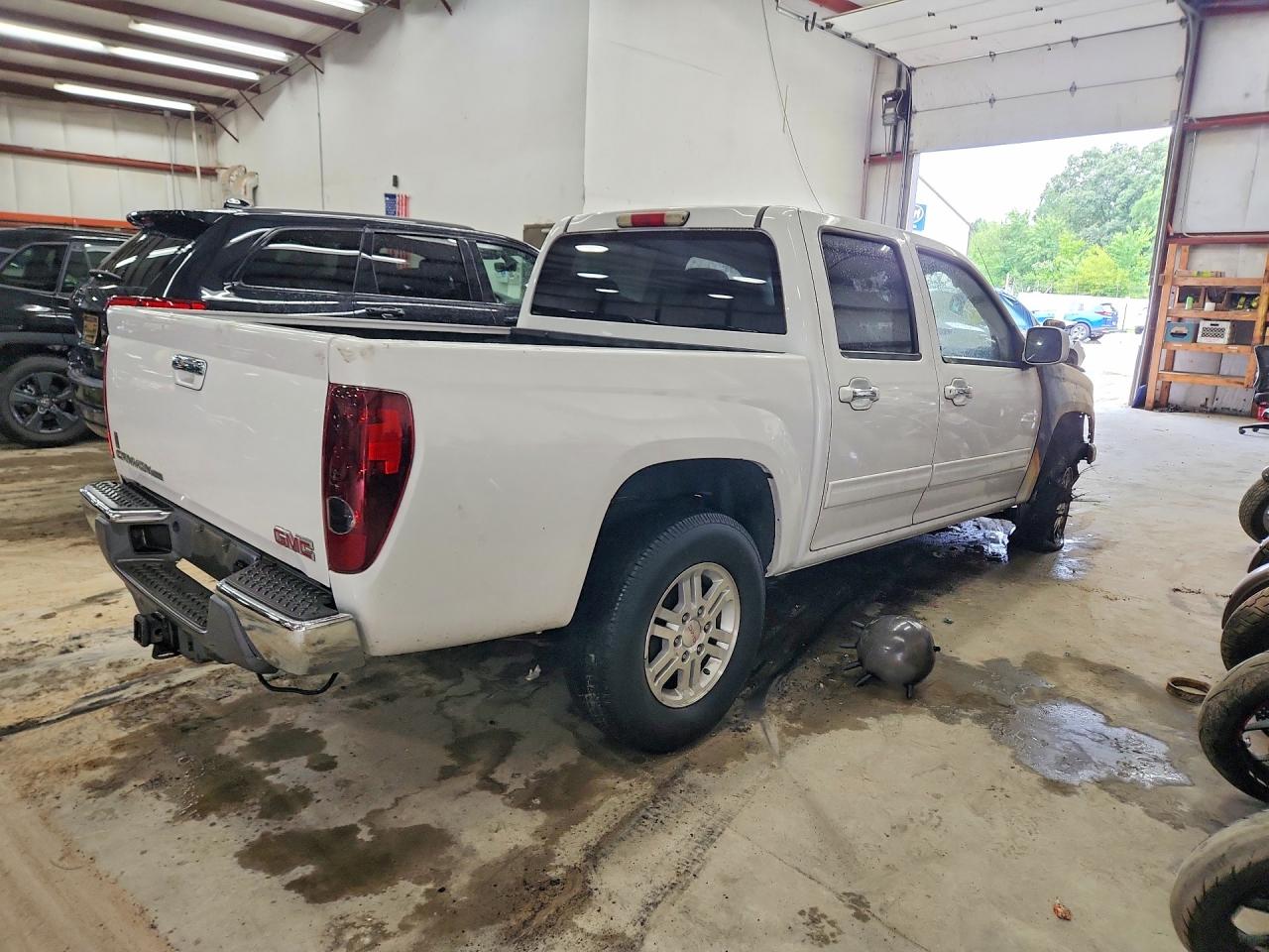 2012 Gmc Canyon Sle White vin: 1GTH6MFE6C8157842