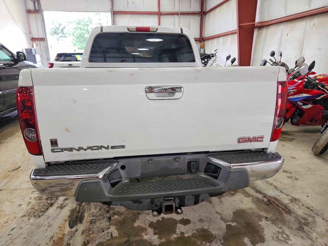 2012 Gmc Canyon Sle White vin: 1GTH6MFE6C8157842