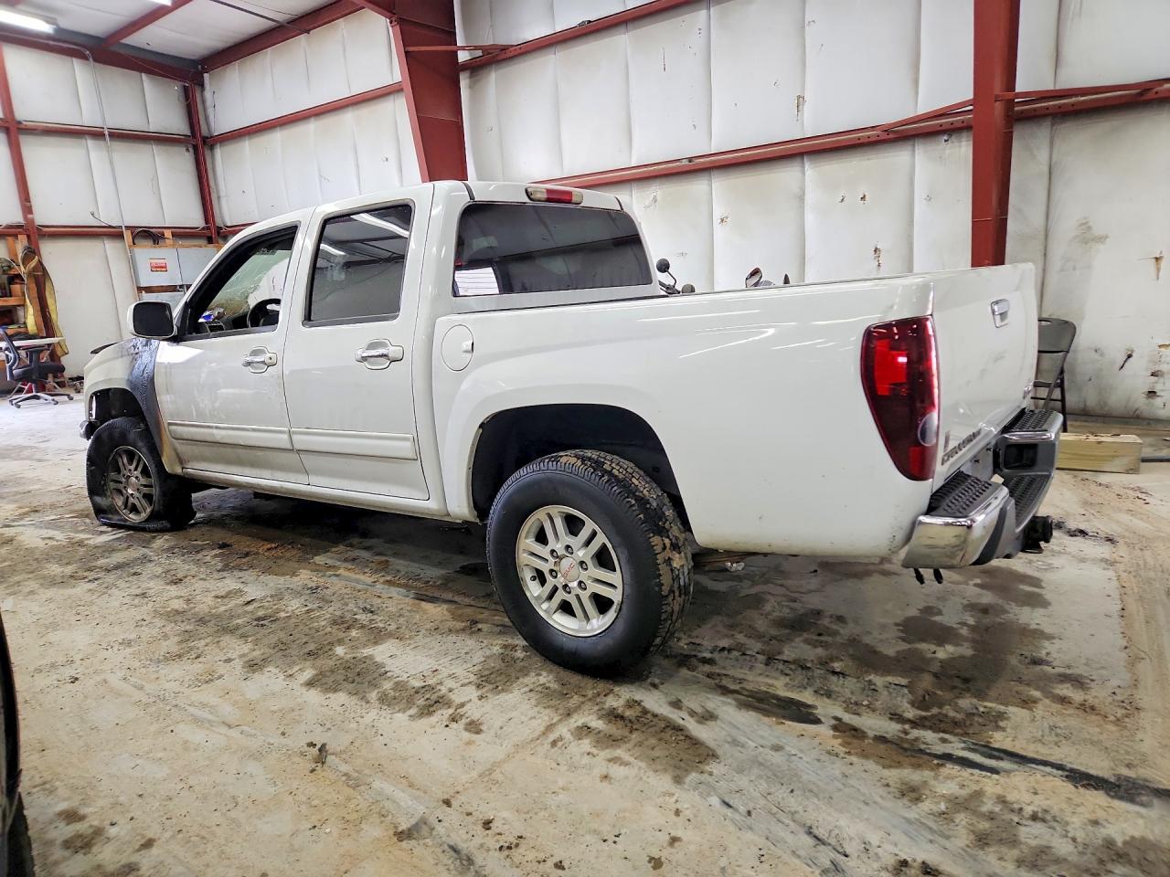 2012 Gmc Canyon Sle White vin: 1GTH6MFE6C8157842