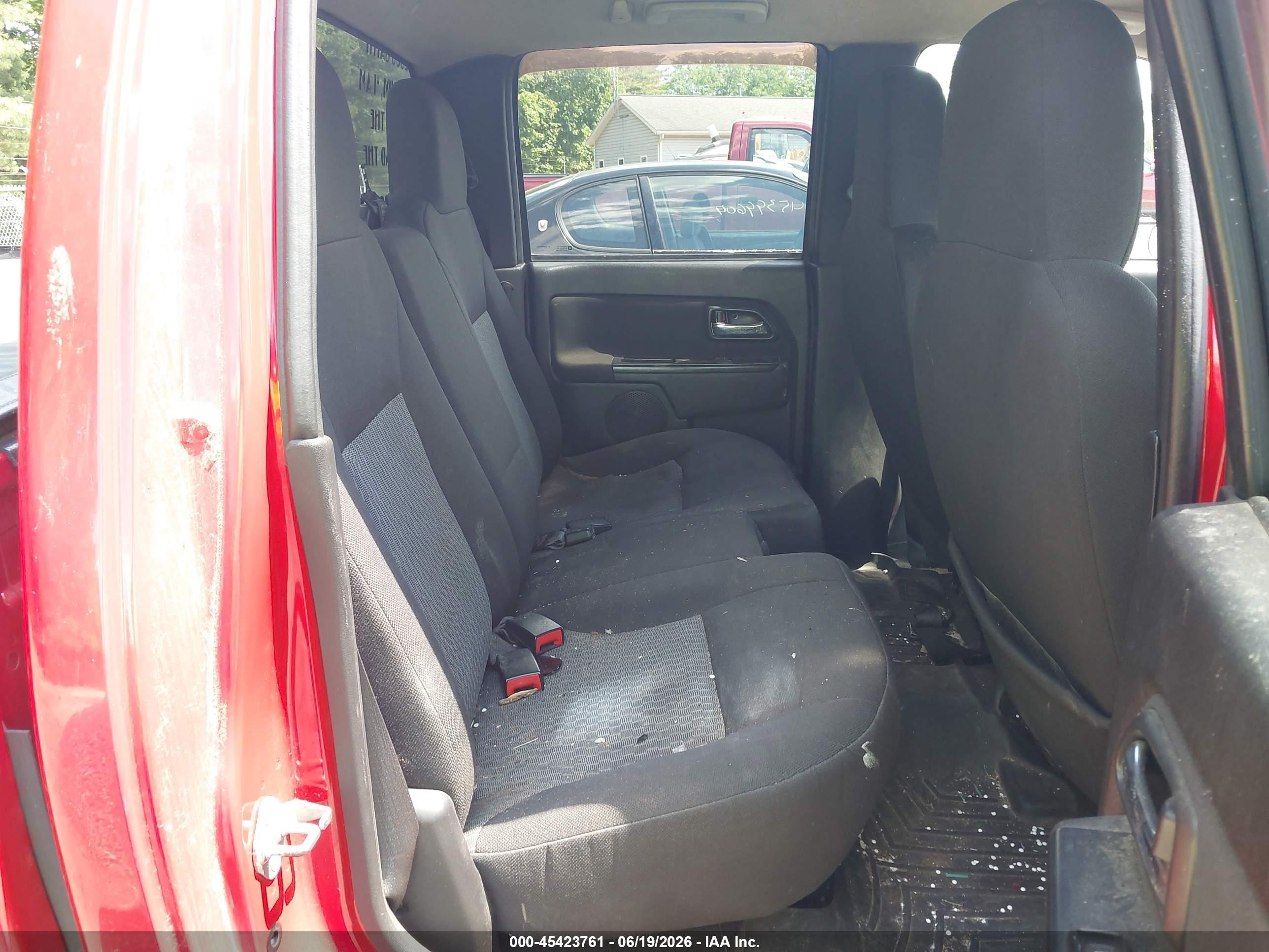 2011 Gmc Canyon Sle1 Red vin: 1GTH6MFE8B8111931
