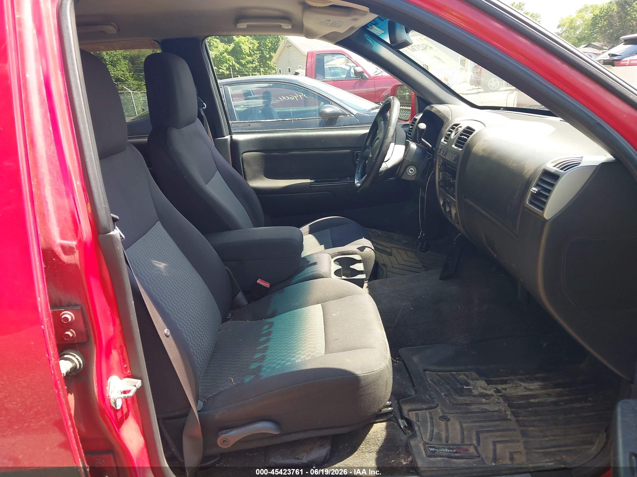 2011 Gmc Canyon Sle1 Red vin: 1GTH6MFE8B8111931
