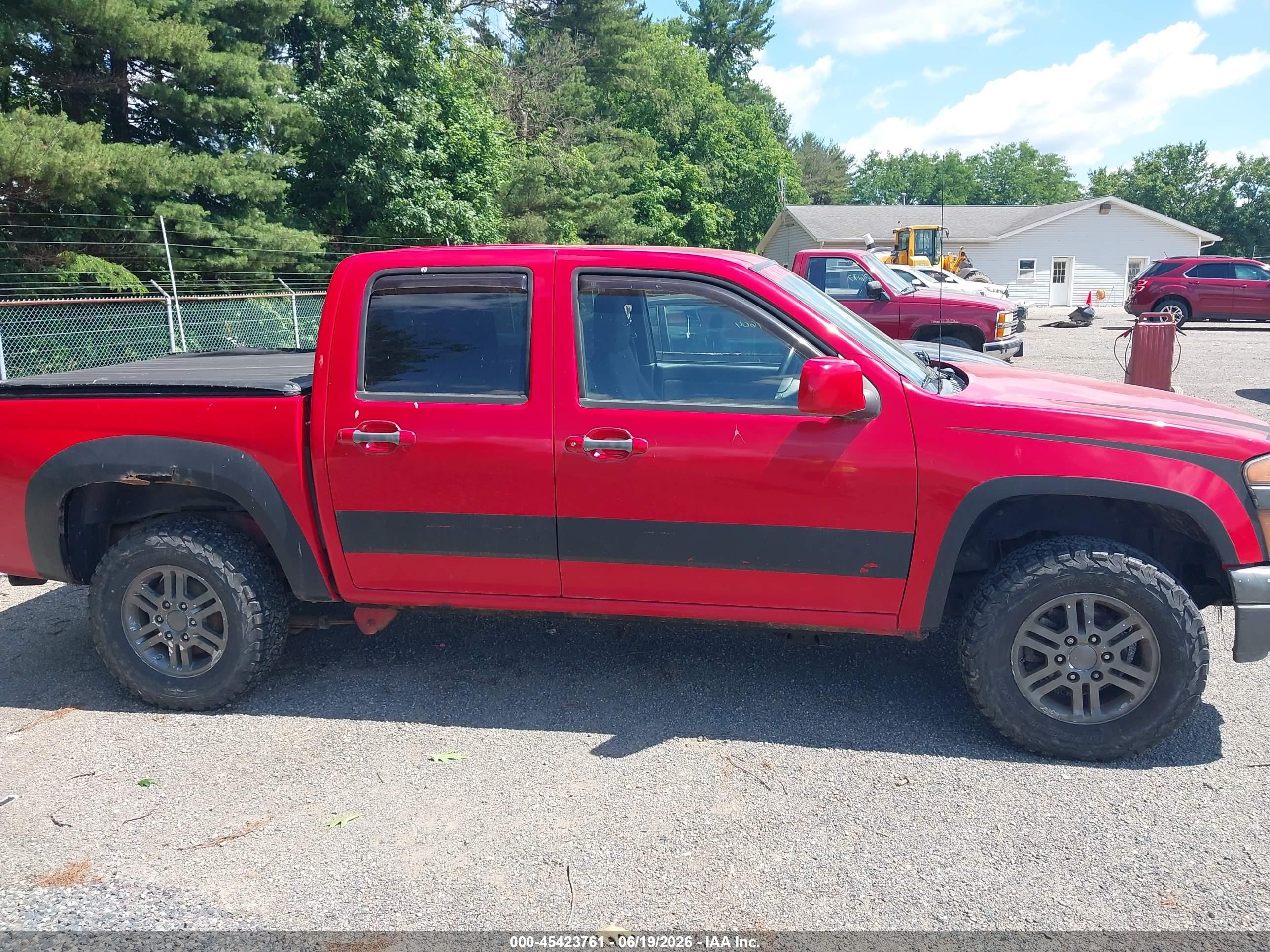 2011 Gmc Canyon Sle1 Red vin: 1GTH6MFE8B8111931
