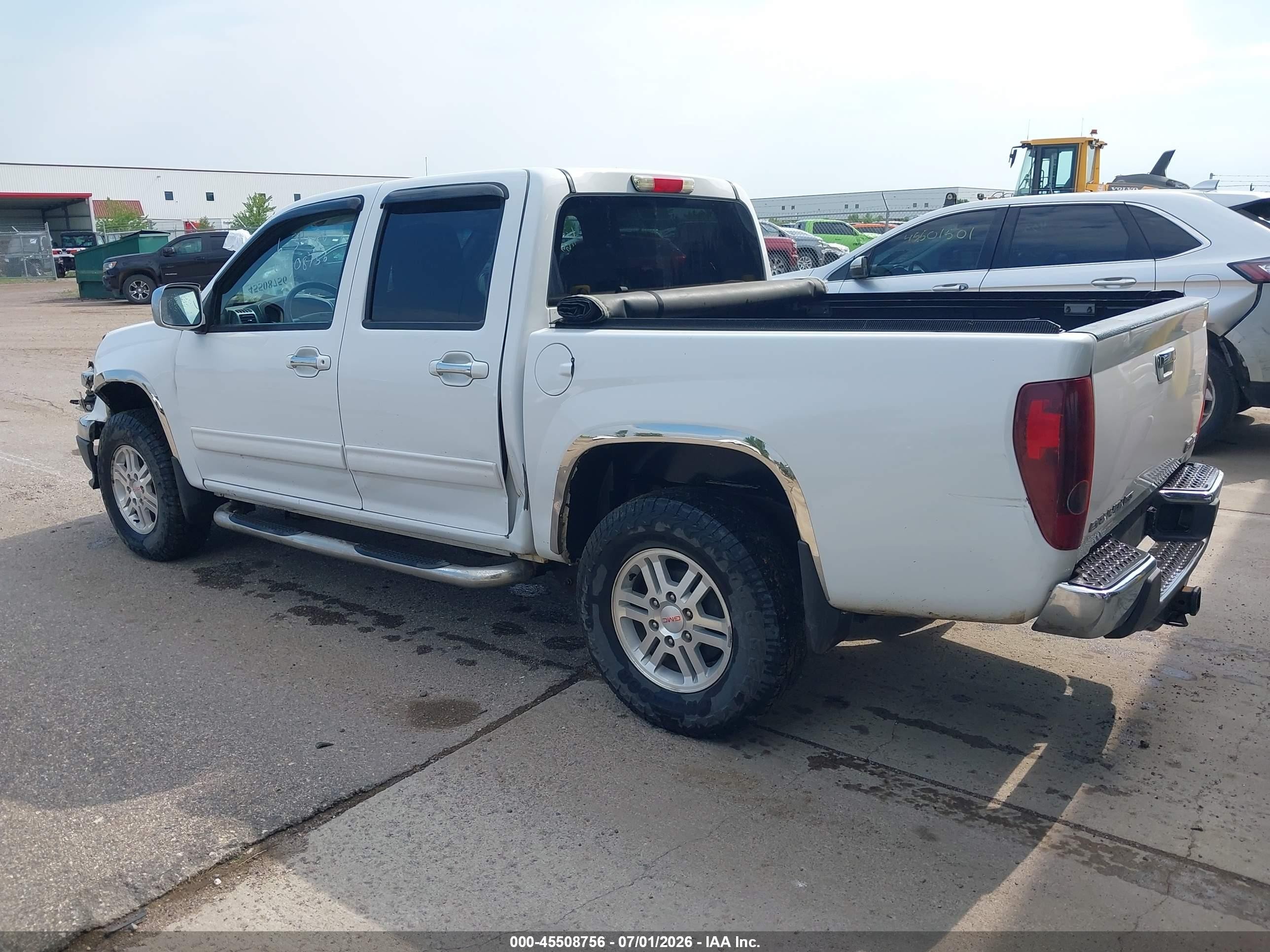2012 Gmc Canyon Sle1 White vin: 1GTH6MFE9C8105783