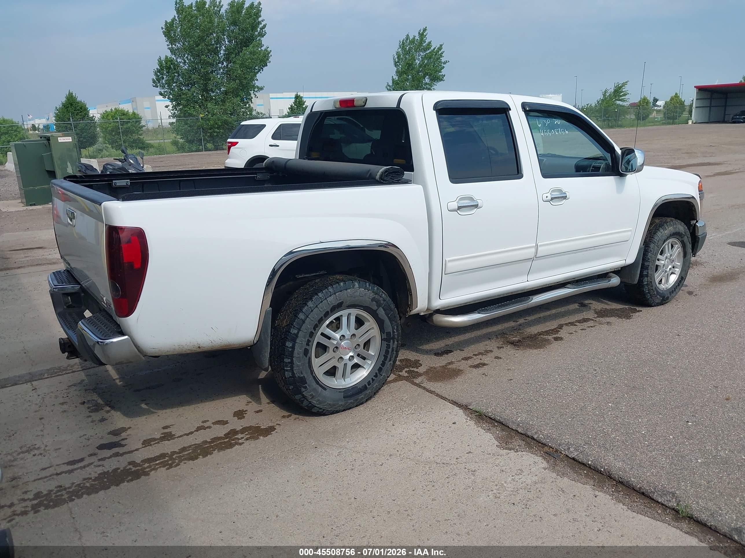 2012 Gmc Canyon Sle1 White vin: 1GTH6MFE9C8105783