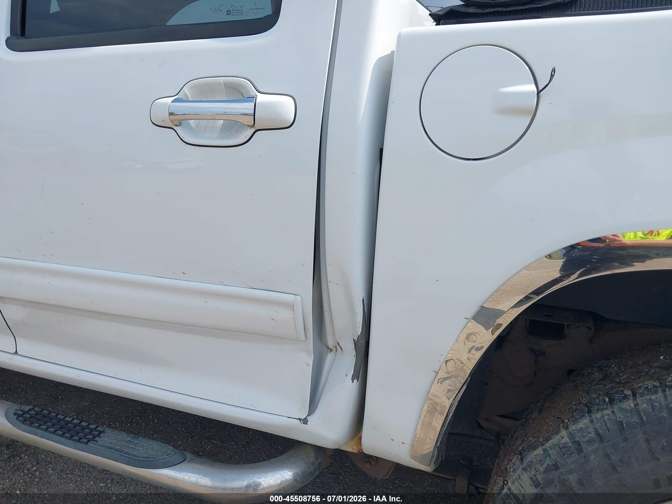 2012 Gmc Canyon Sle1 White vin: 1GTH6MFE9C8105783