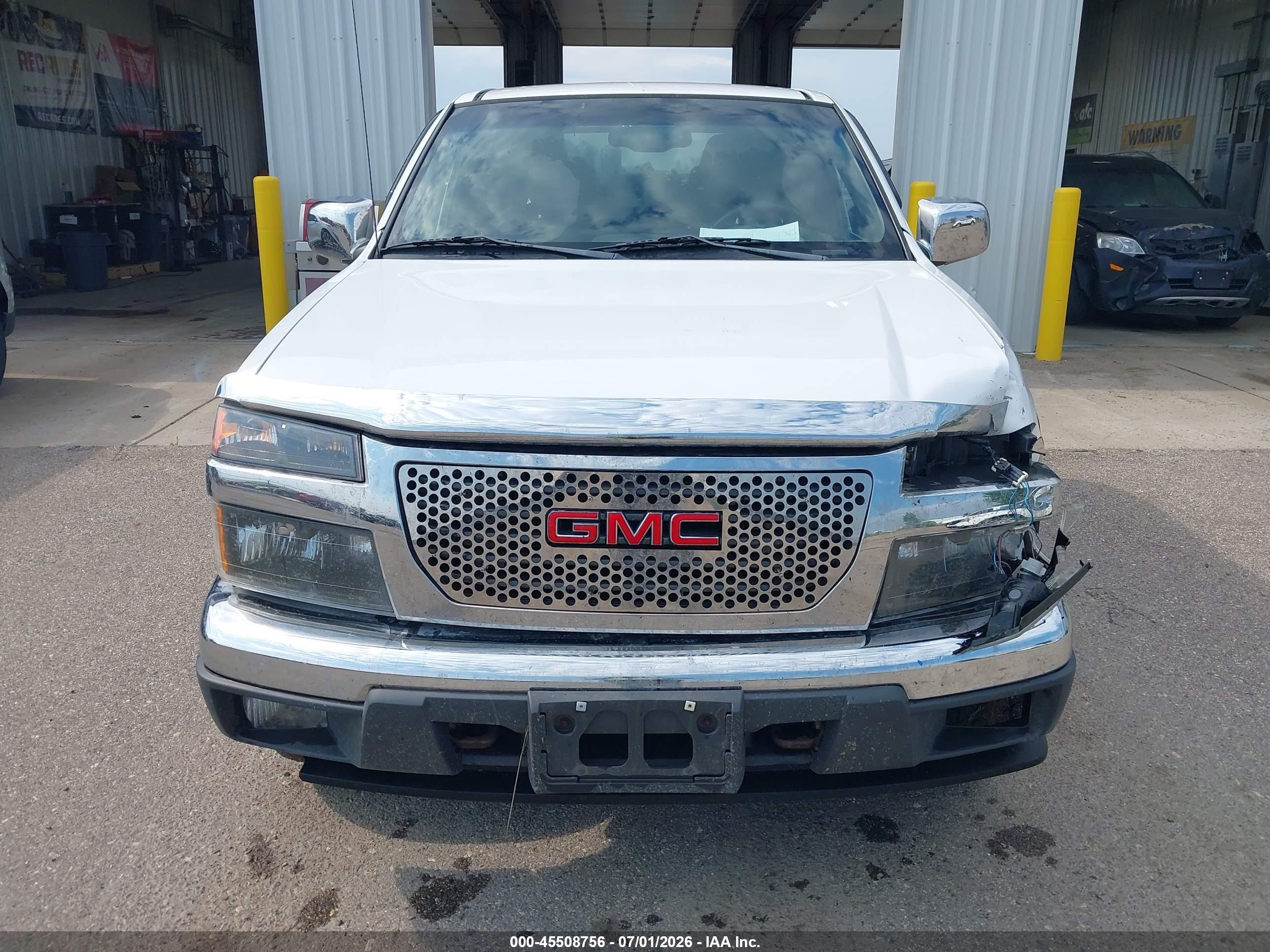 2012 Gmc Canyon Sle1 White vin: 1GTH6MFE9C8105783