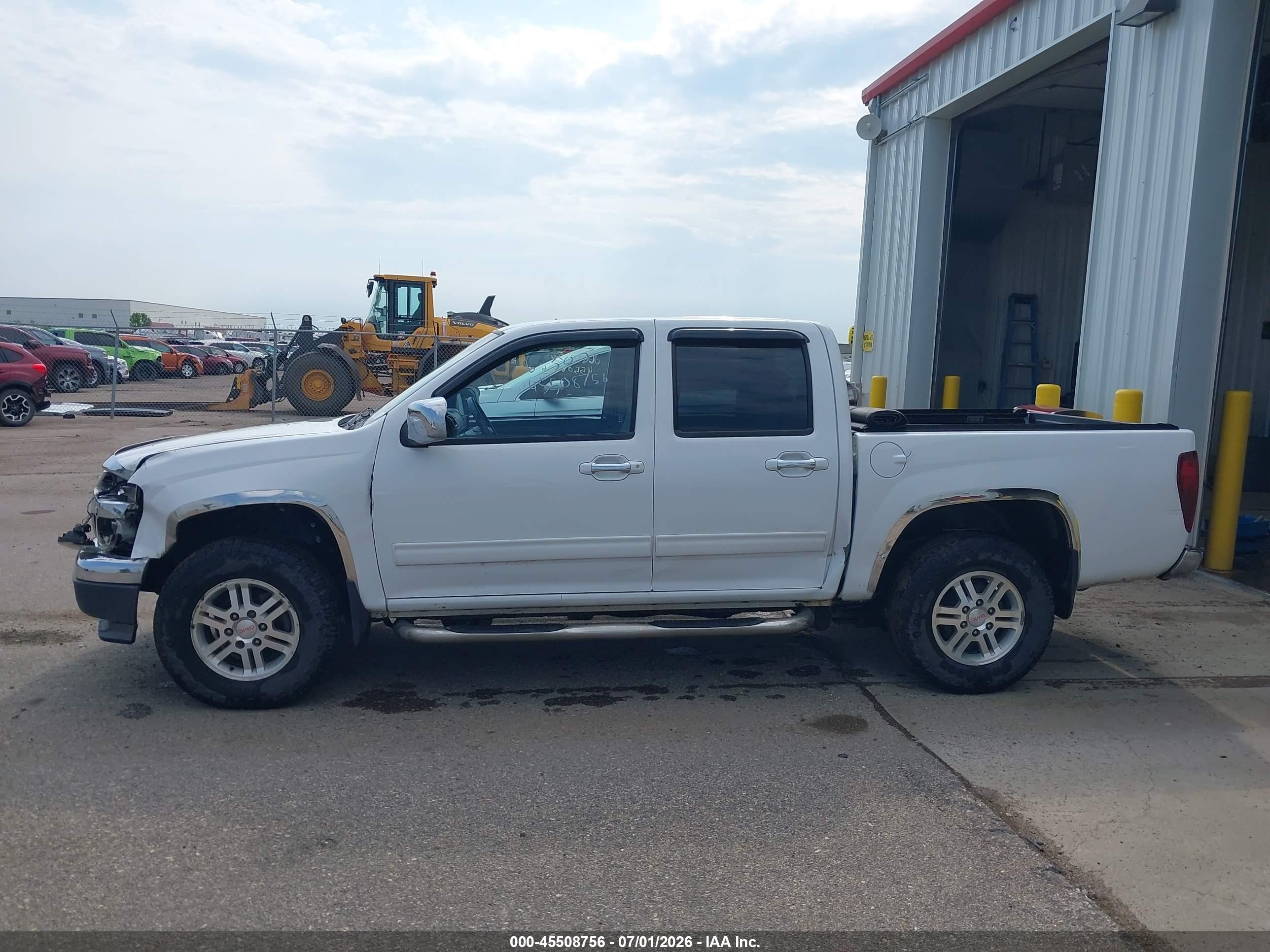 2012 Gmc Canyon Sle1 White vin: 1GTH6MFE9C8105783