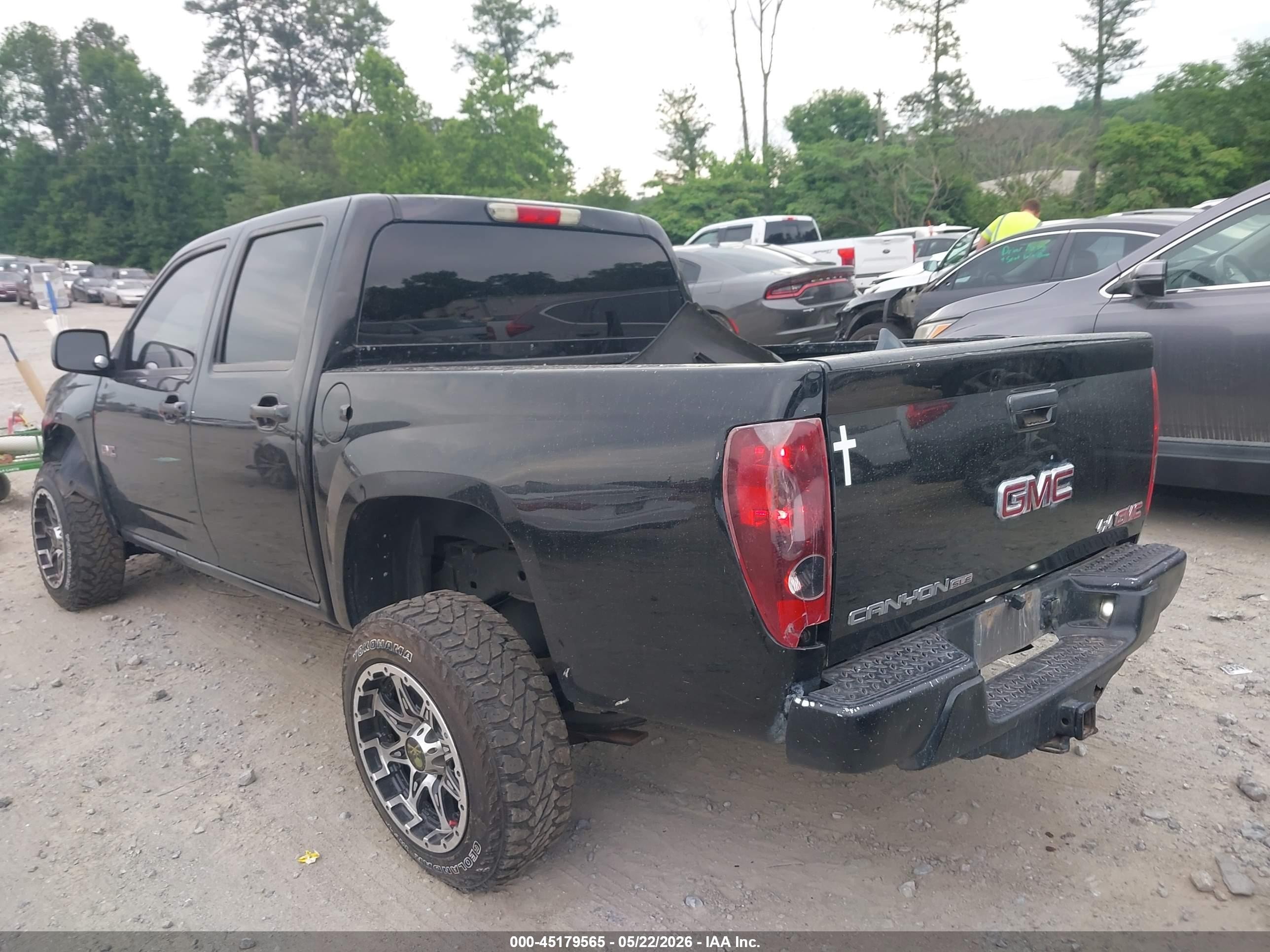2012 Gmc Canyon Sle1 Черный vin: 1GTH6MFE9C8144910