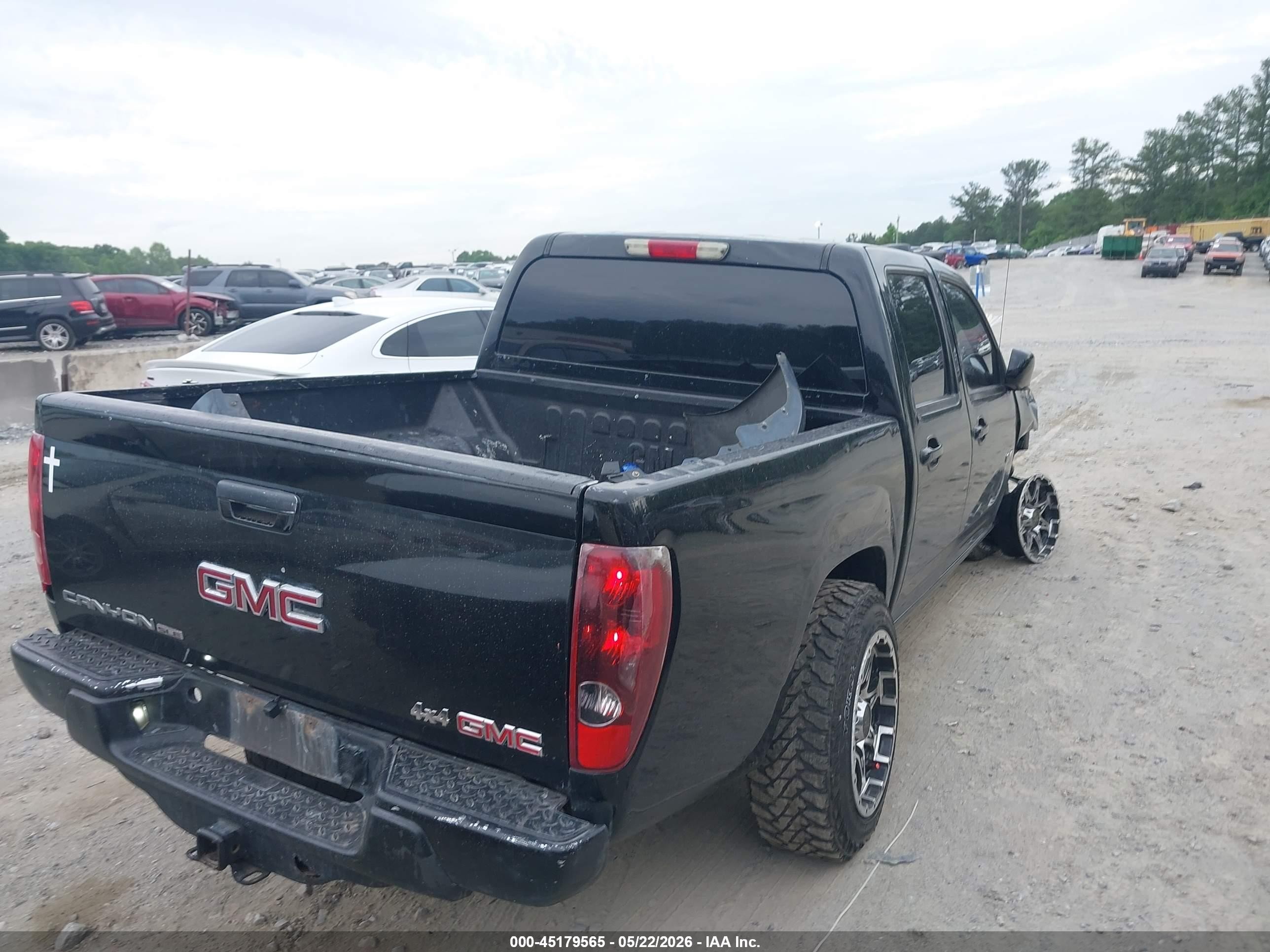 2012 Gmc Canyon Sle1 Черный vin: 1GTH6MFE9C8144910