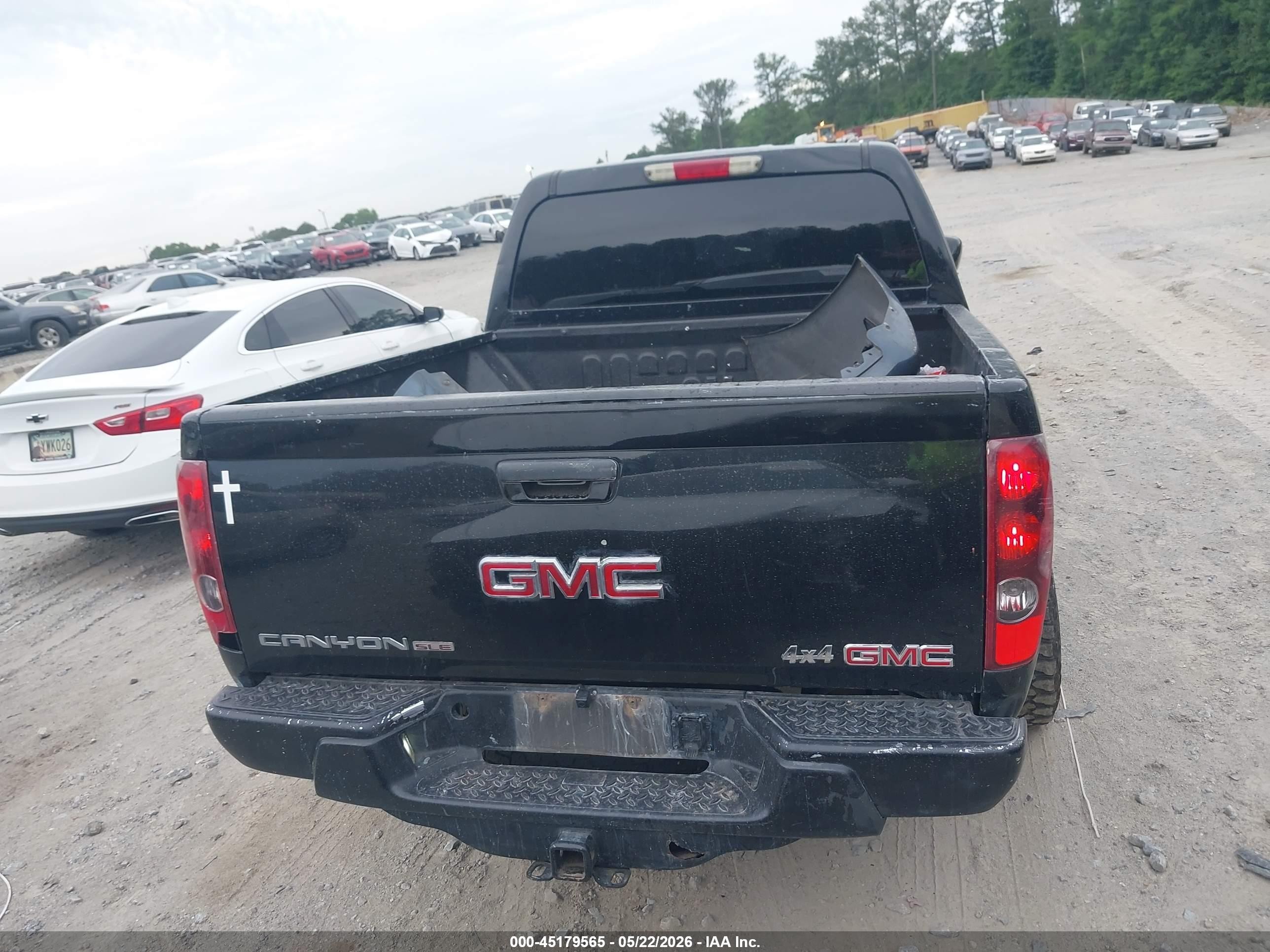 2012 Gmc Canyon Sle1 Черный vin: 1GTH6MFE9C8144910
