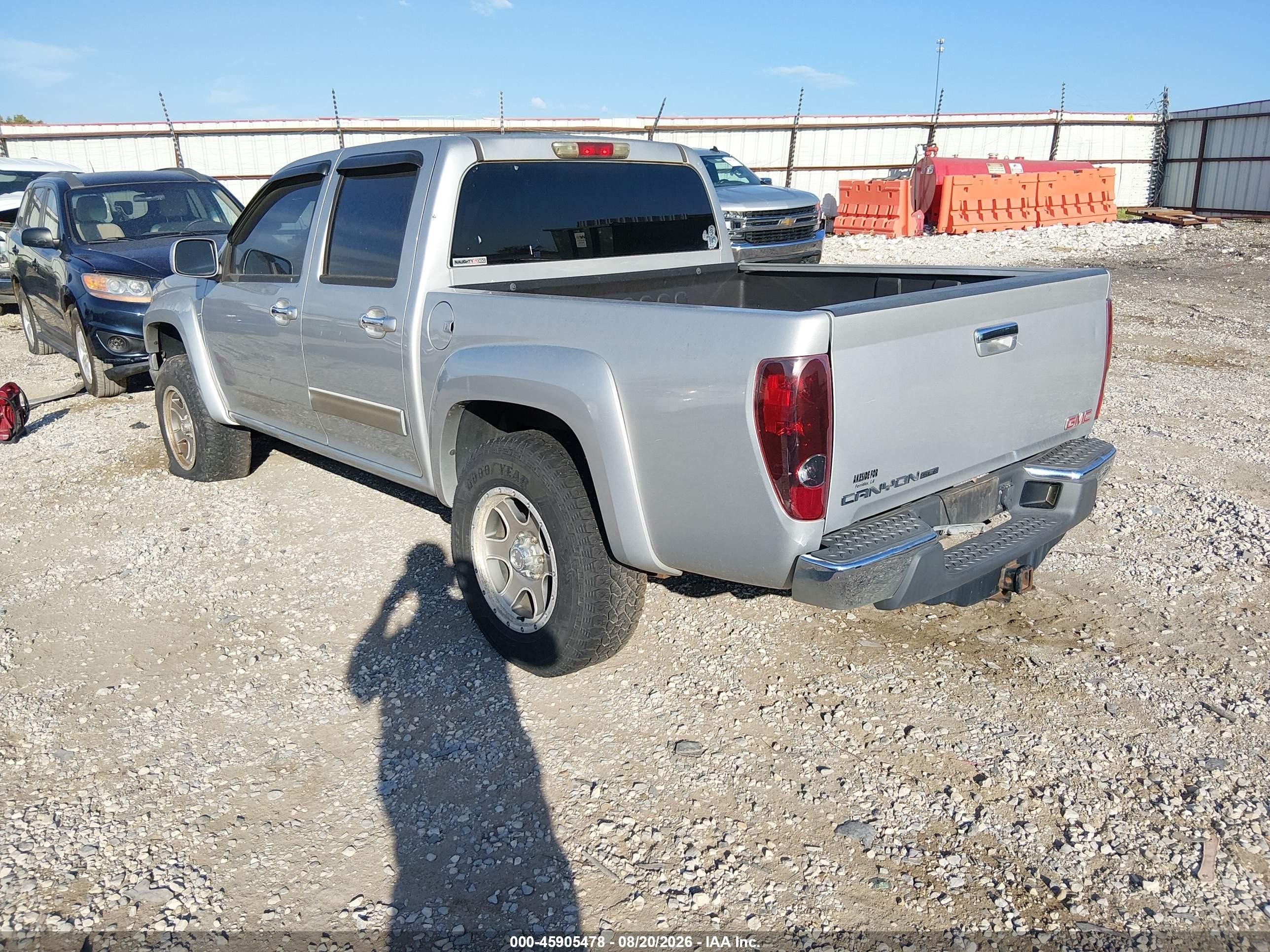 2012 Gmc Canyon Sle1 Silver vin: 1GTH6MFEXC8115626