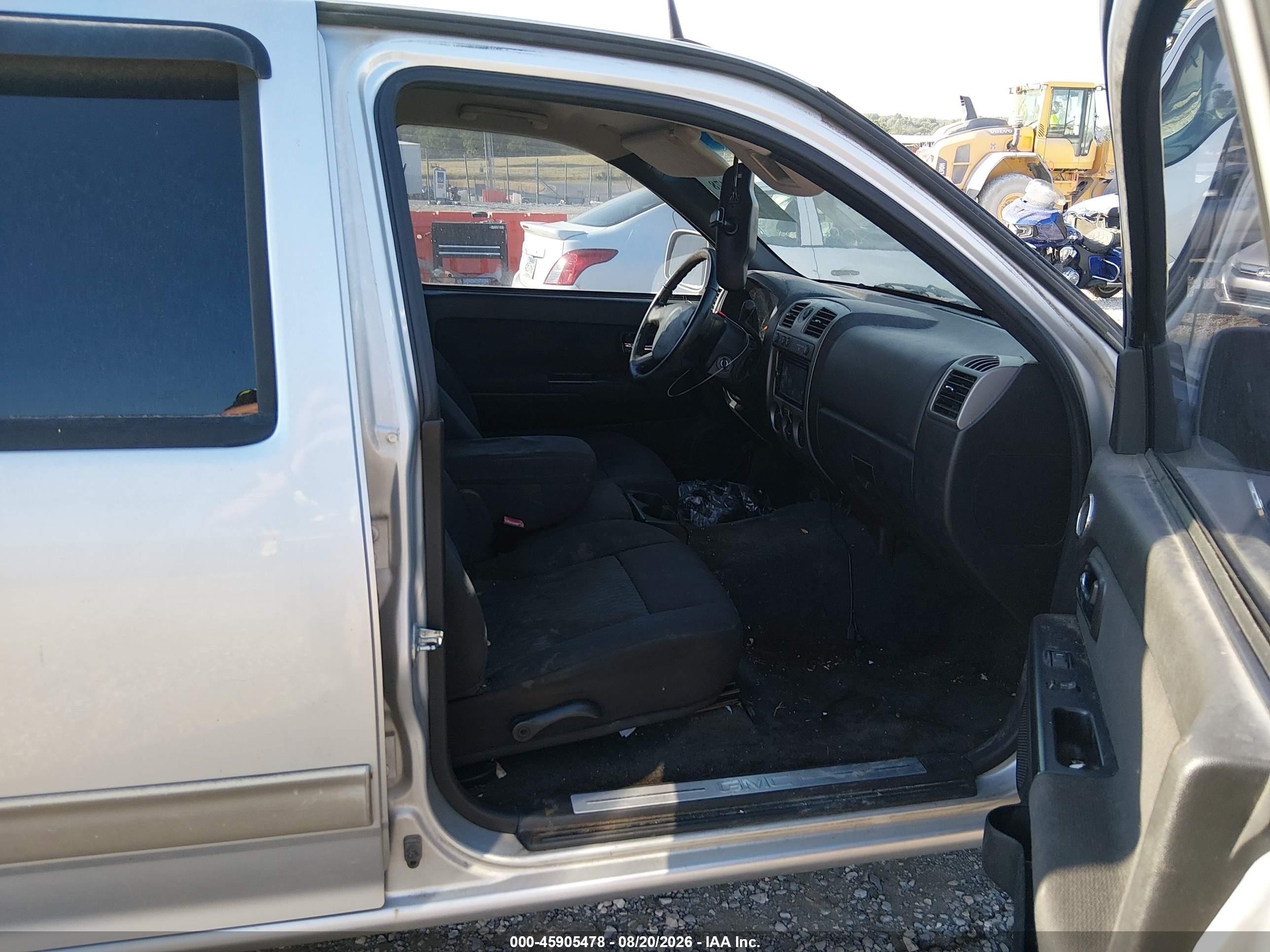 2012 Gmc Canyon Sle1 Silver vin: 1GTH6MFEXC8115626