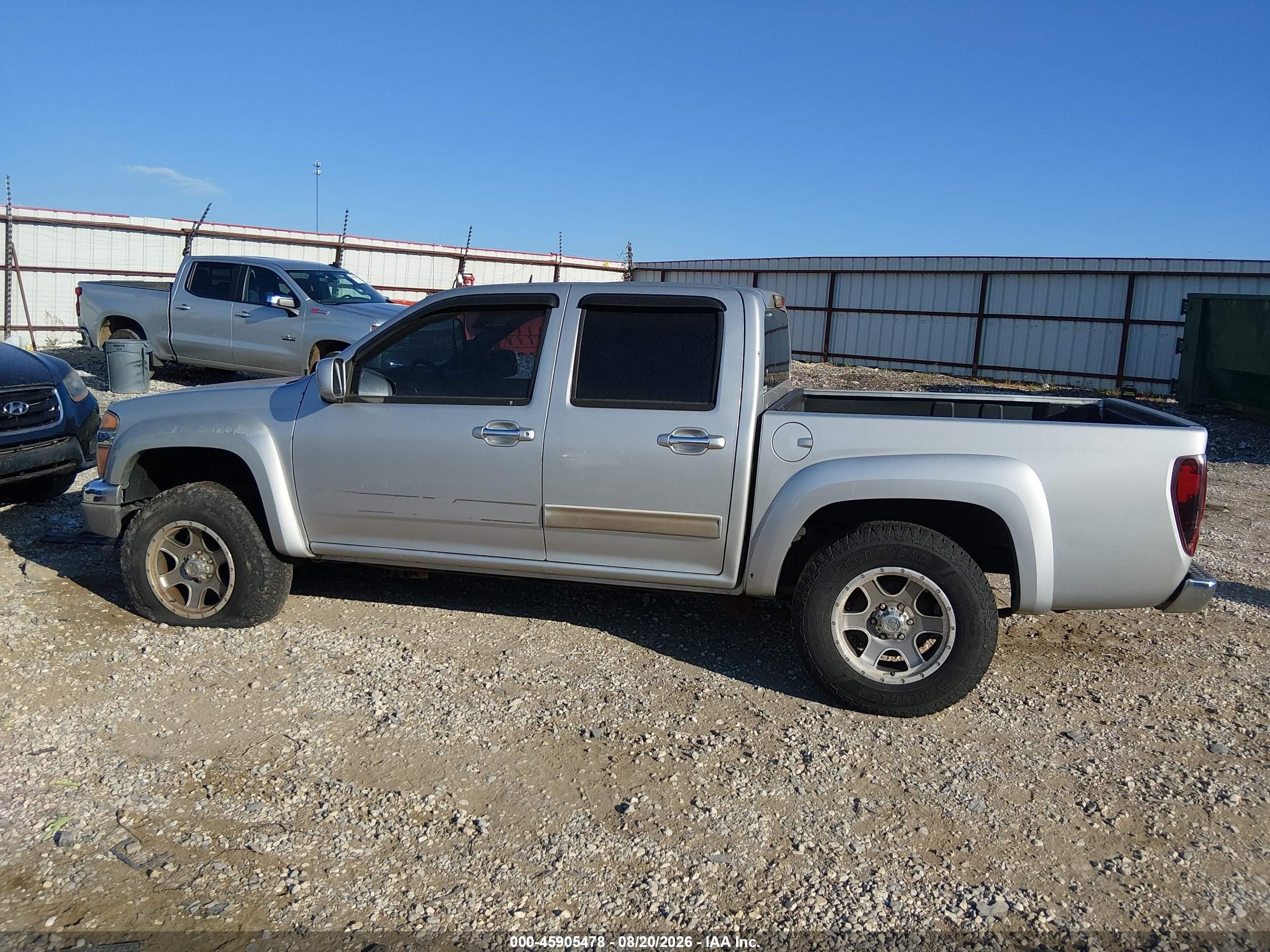 2012 Gmc Canyon Sle1 Silver vin: 1GTH6MFEXC8115626