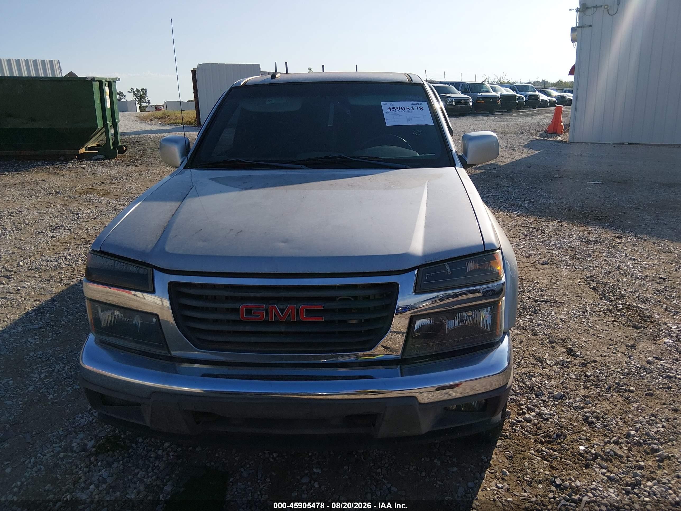 2012 Gmc Canyon Sle1 Silver vin: 1GTH6MFEXC8115626
