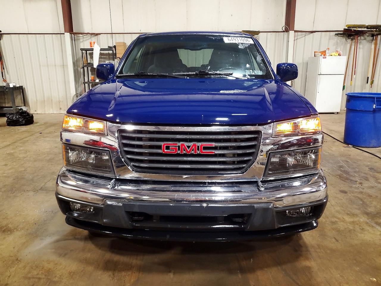 2012 Gmc Canyon Sle Blue vin: 1GTH6MFEXC8121300