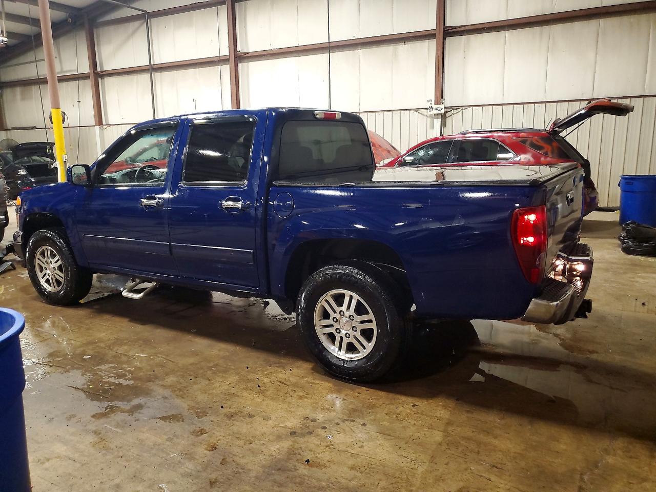 2012 Gmc Canyon Sle Blue vin: 1GTH6MFEXC8121300