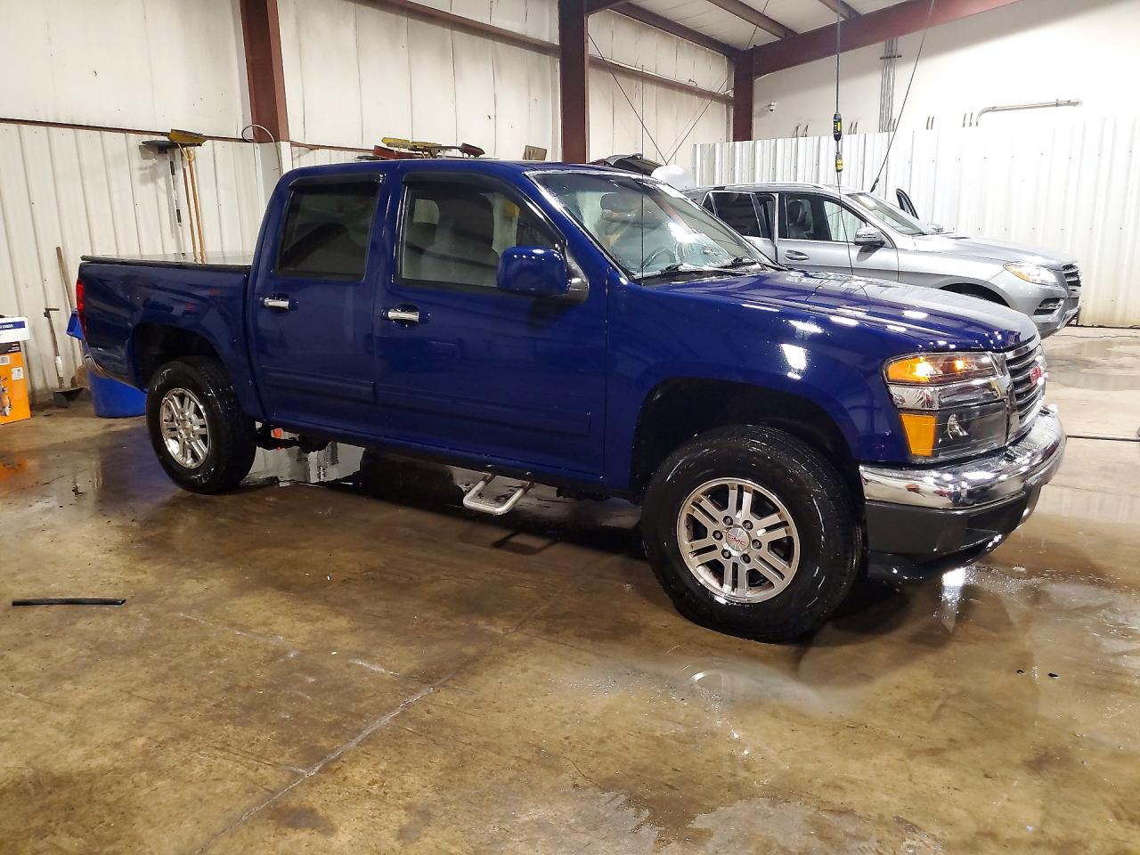 2012 Gmc Canyon Sle Blue vin: 1GTH6MFEXC8121300
