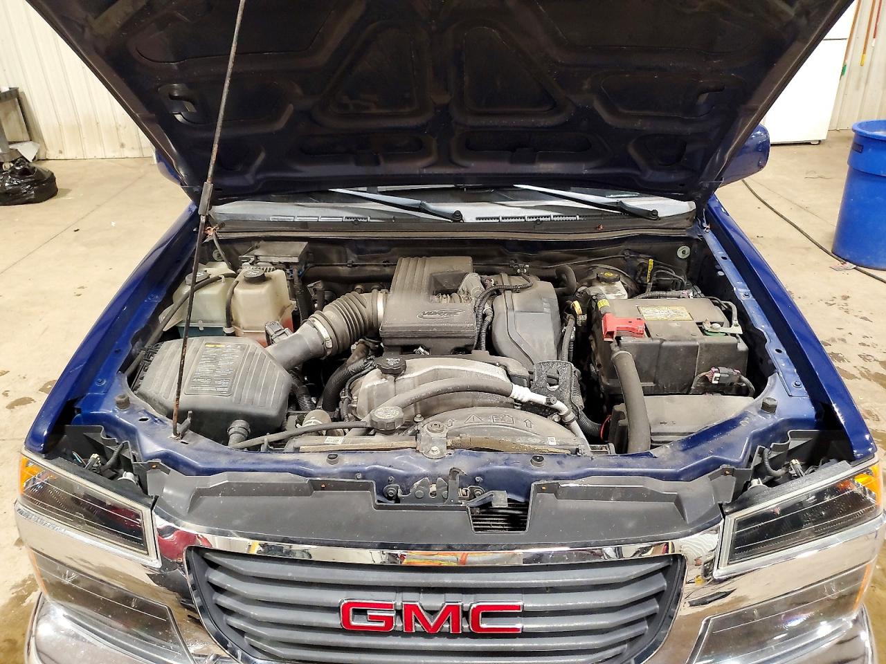 2012 Gmc Canyon Sle Blue vin: 1GTH6MFEXC8121300