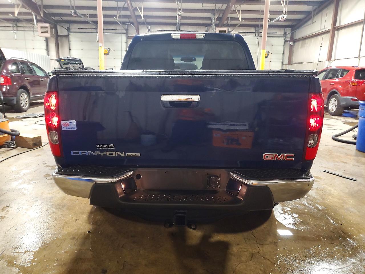2012 Gmc Canyon Sle Blue vin: 1GTH6MFEXC8121300