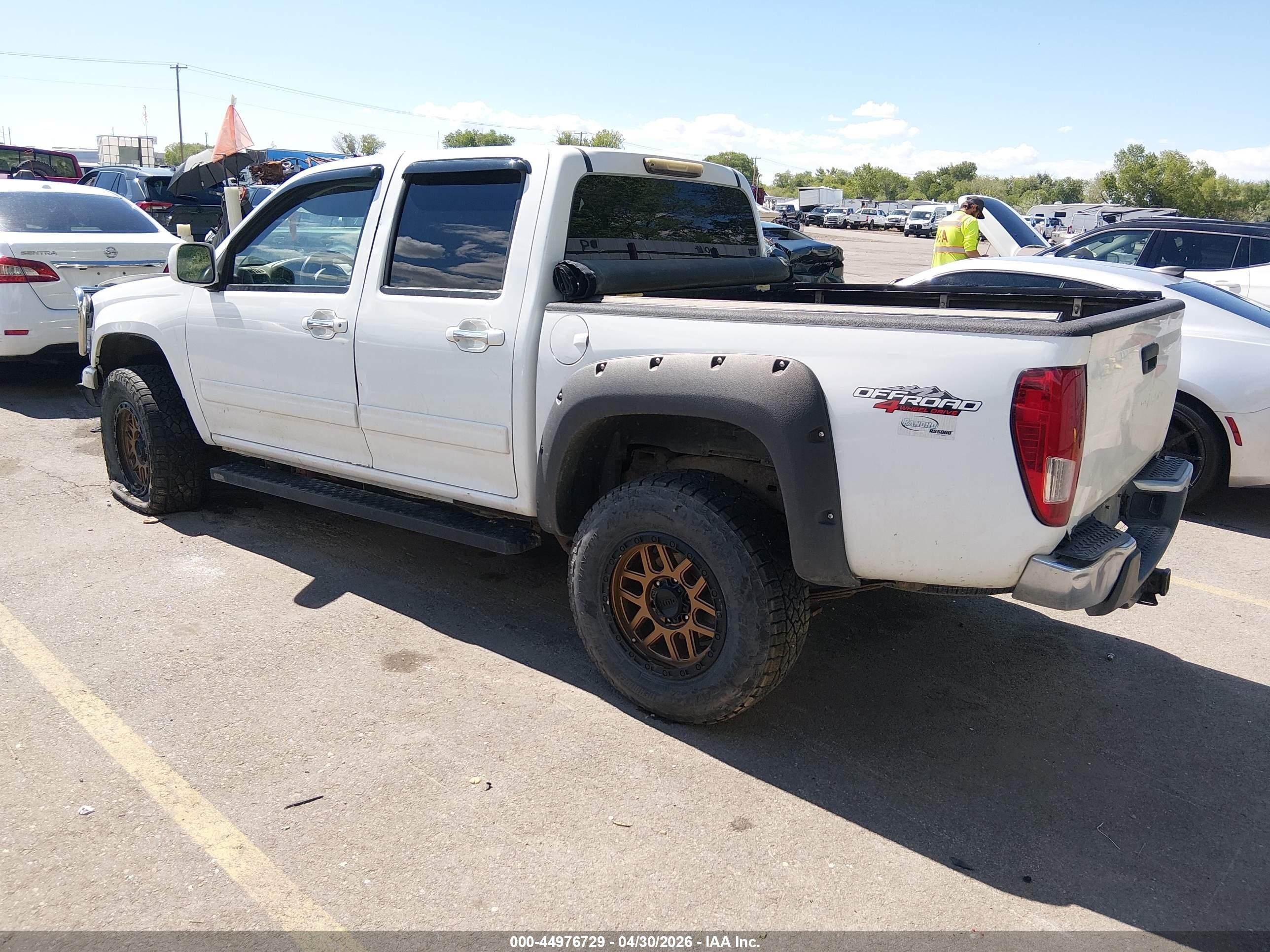 2011 Gmc Canyon Slt White vin: 1GTH6NFE8B8109201