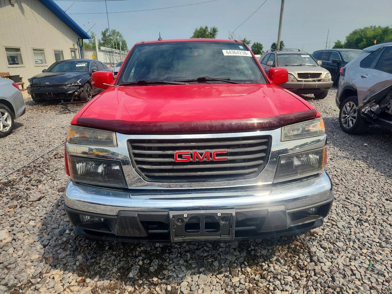 2012 Gmc Canyon Sle-2 Red vin: 1GTH6PFE5C8144775