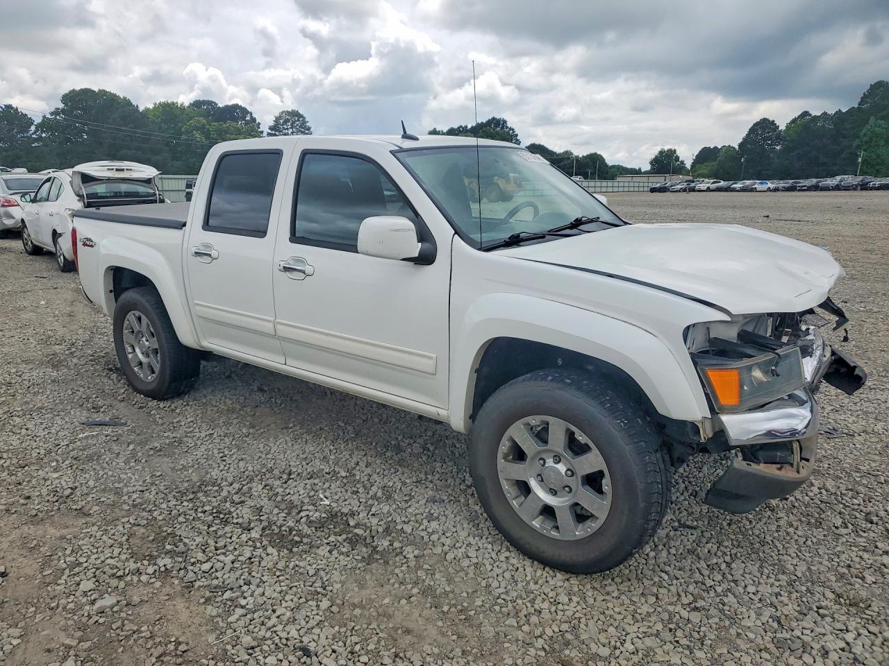 2012 Gmc Canyon Sle-2 Белый vin: 1GTH6PFE5C8159888