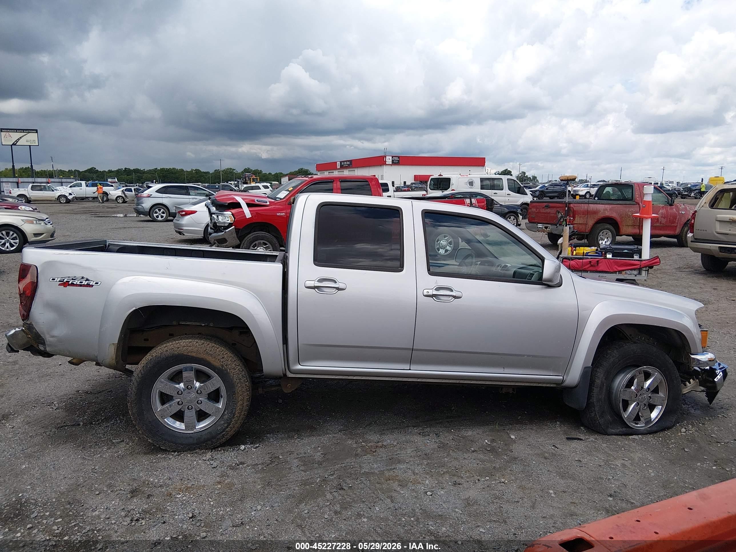 2012 Gmc Canyon Sle2 Silver vin: 1GTH6PFE8C8167225