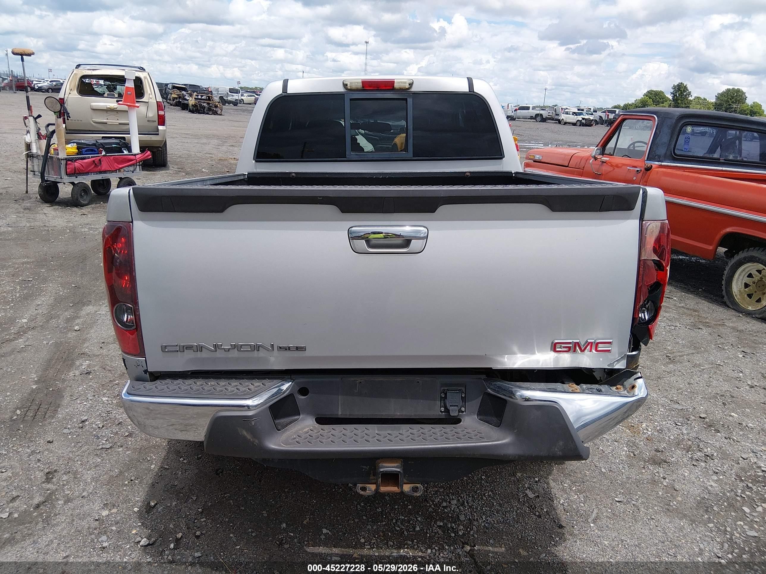 2012 Gmc Canyon Sle2 Silver vin: 1GTH6PFE8C8167225