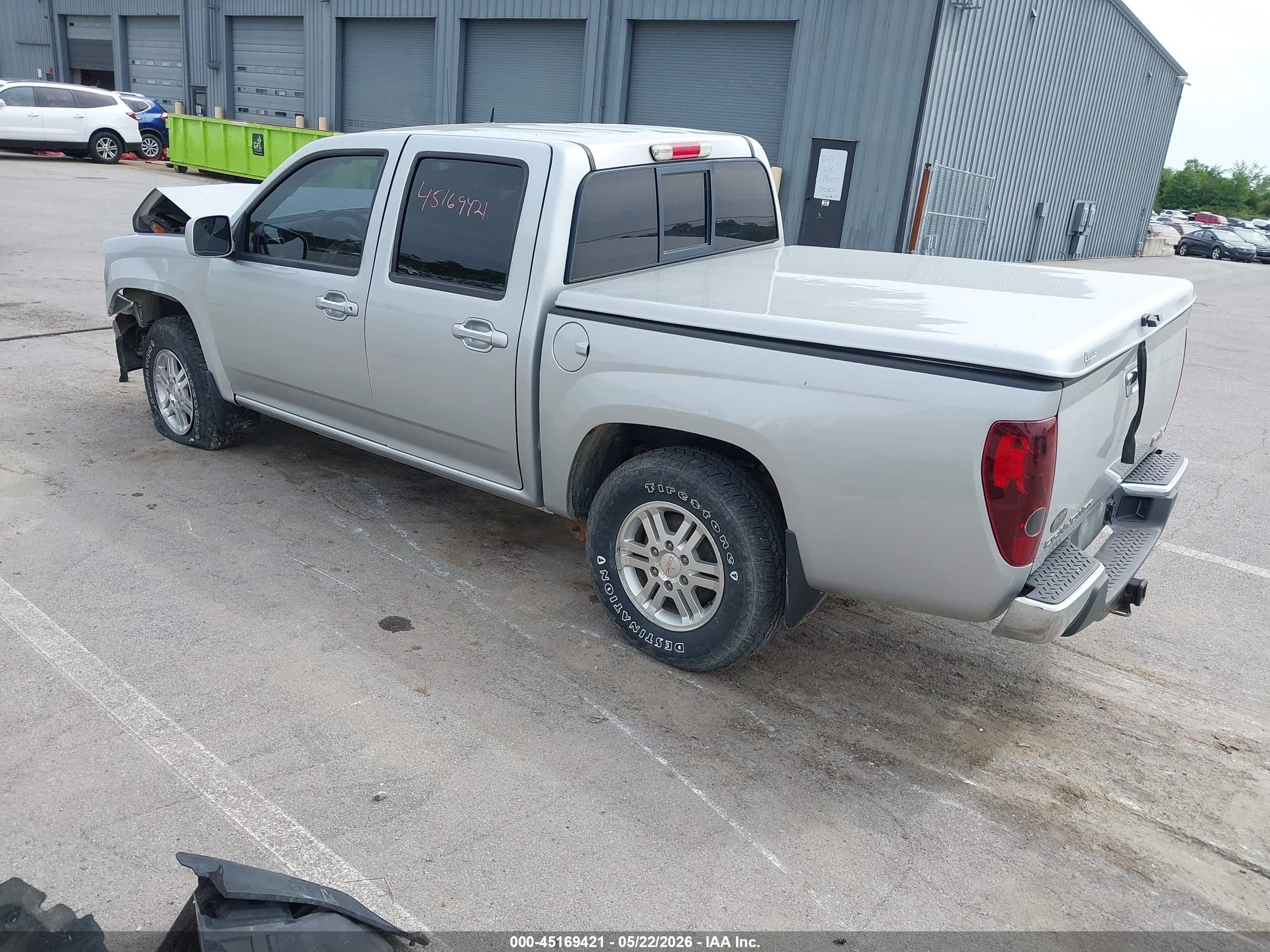 2012 Gmc Canyon Sle2 Silver vin: 1GTH6PFE9C8168187
