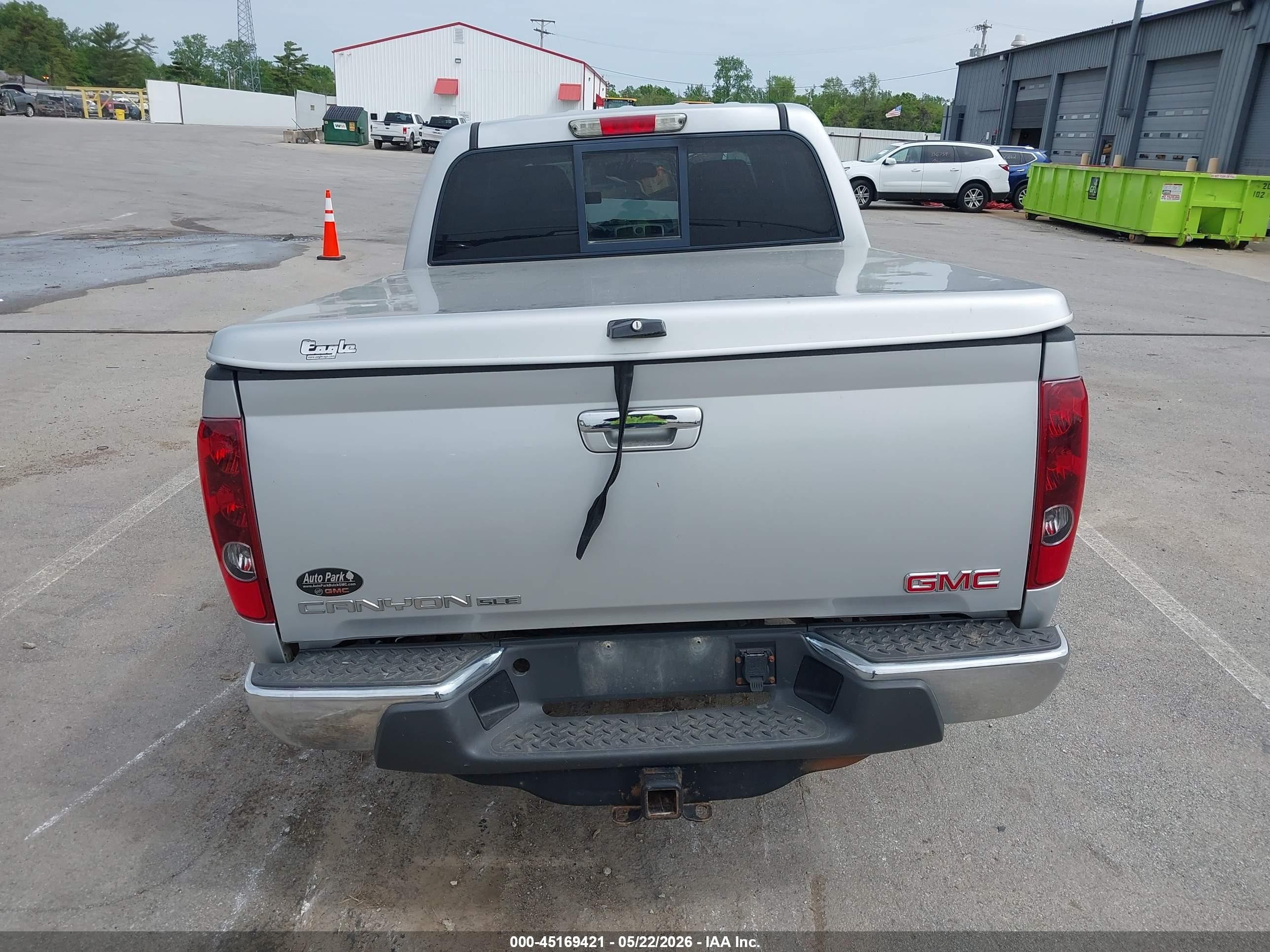 2012 Gmc Canyon Sle2 Silver vin: 1GTH6PFE9C8168187
