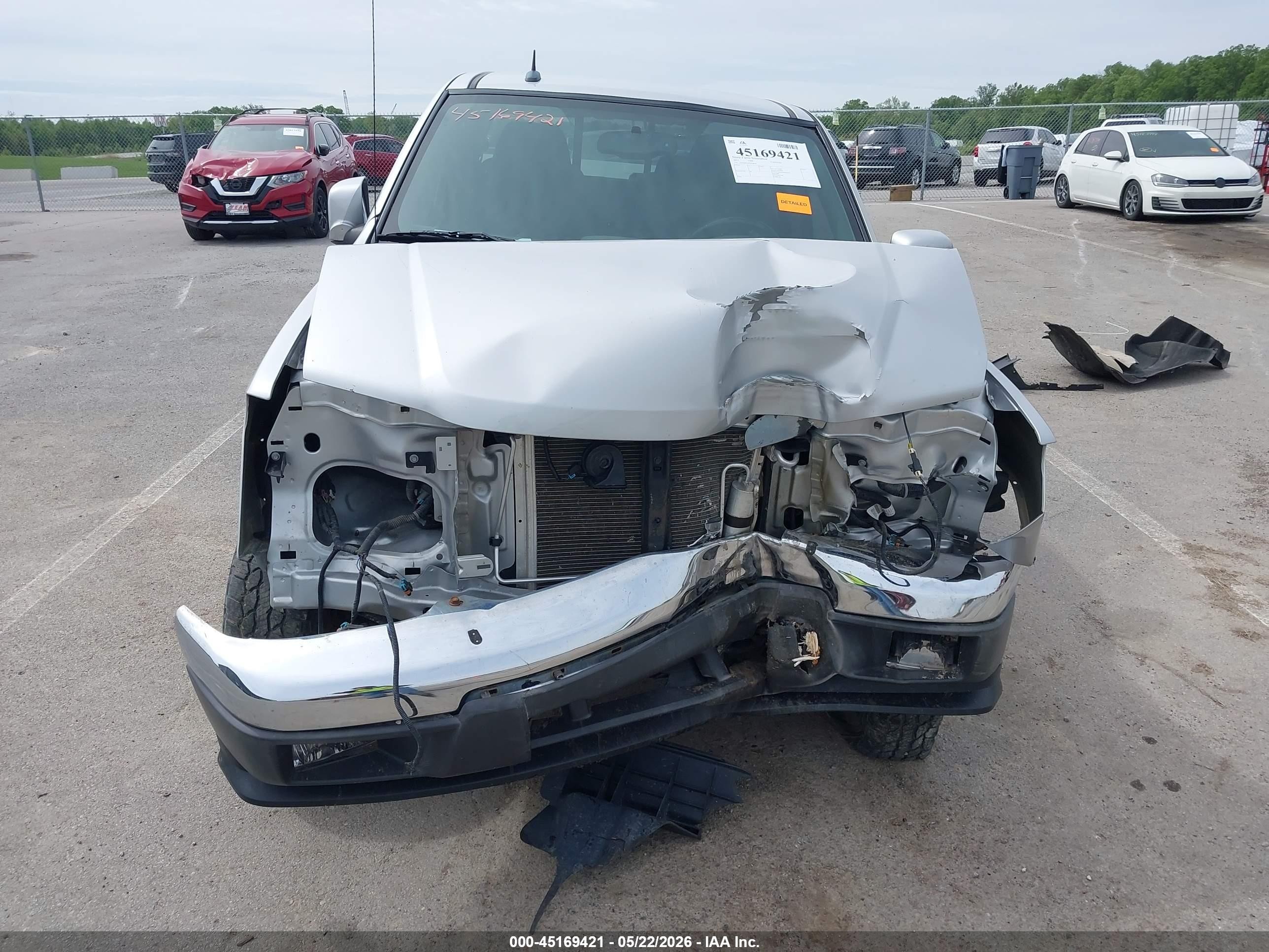 2012 Gmc Canyon Sle2 Silver vin: 1GTH6PFE9C8168187