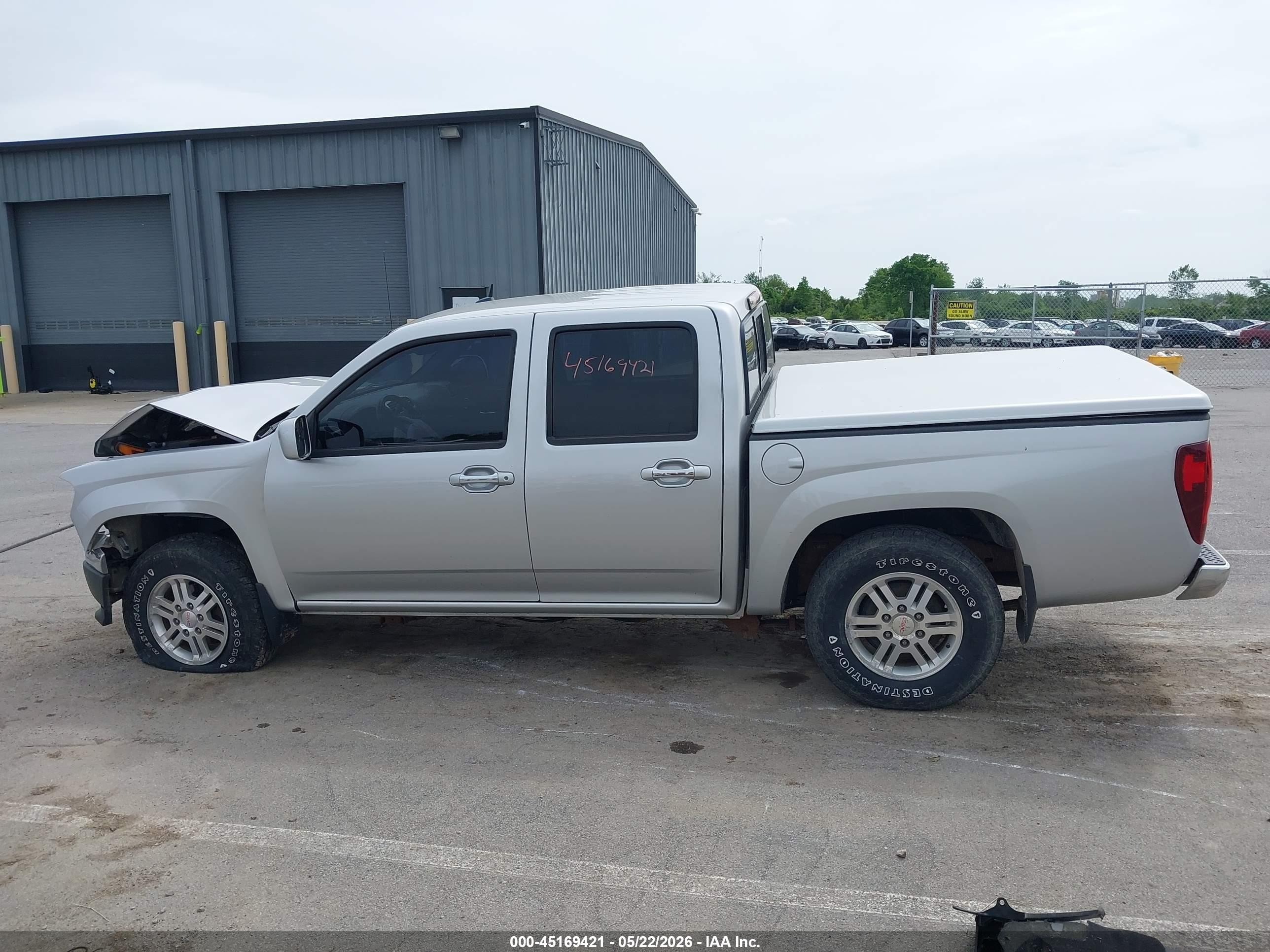 2012 Gmc Canyon Sle2 Silver vin: 1GTH6PFE9C8168187