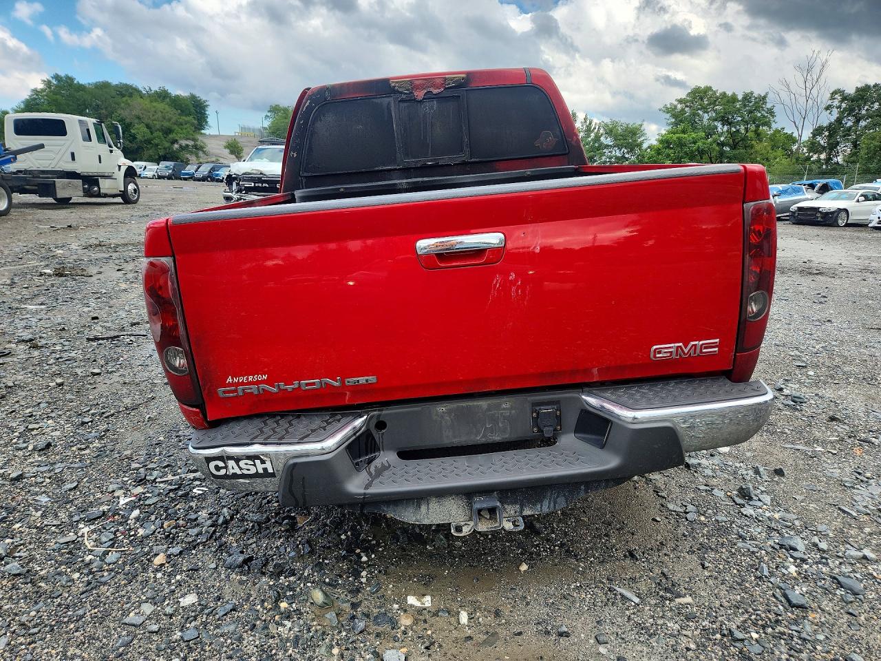 2012 Gmc Canyon Sle-2 Красный vin: 1GTH6PFEXC8132332