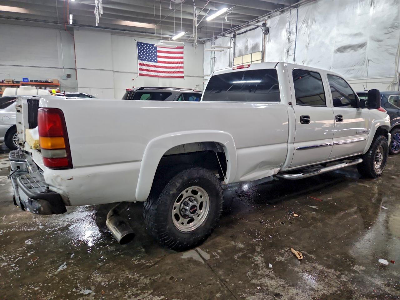 2003 Gmc Sierra C2500 Heavy Duty White vin: 1GTHC23193F217672