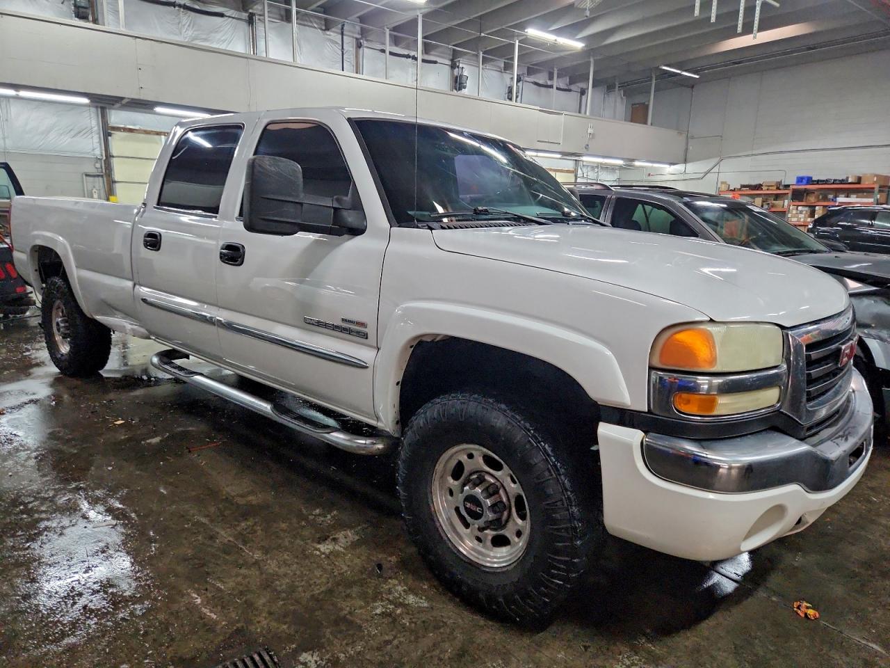 2003 Gmc Sierra C2500 Heavy Duty White vin: 1GTHC23193F217672