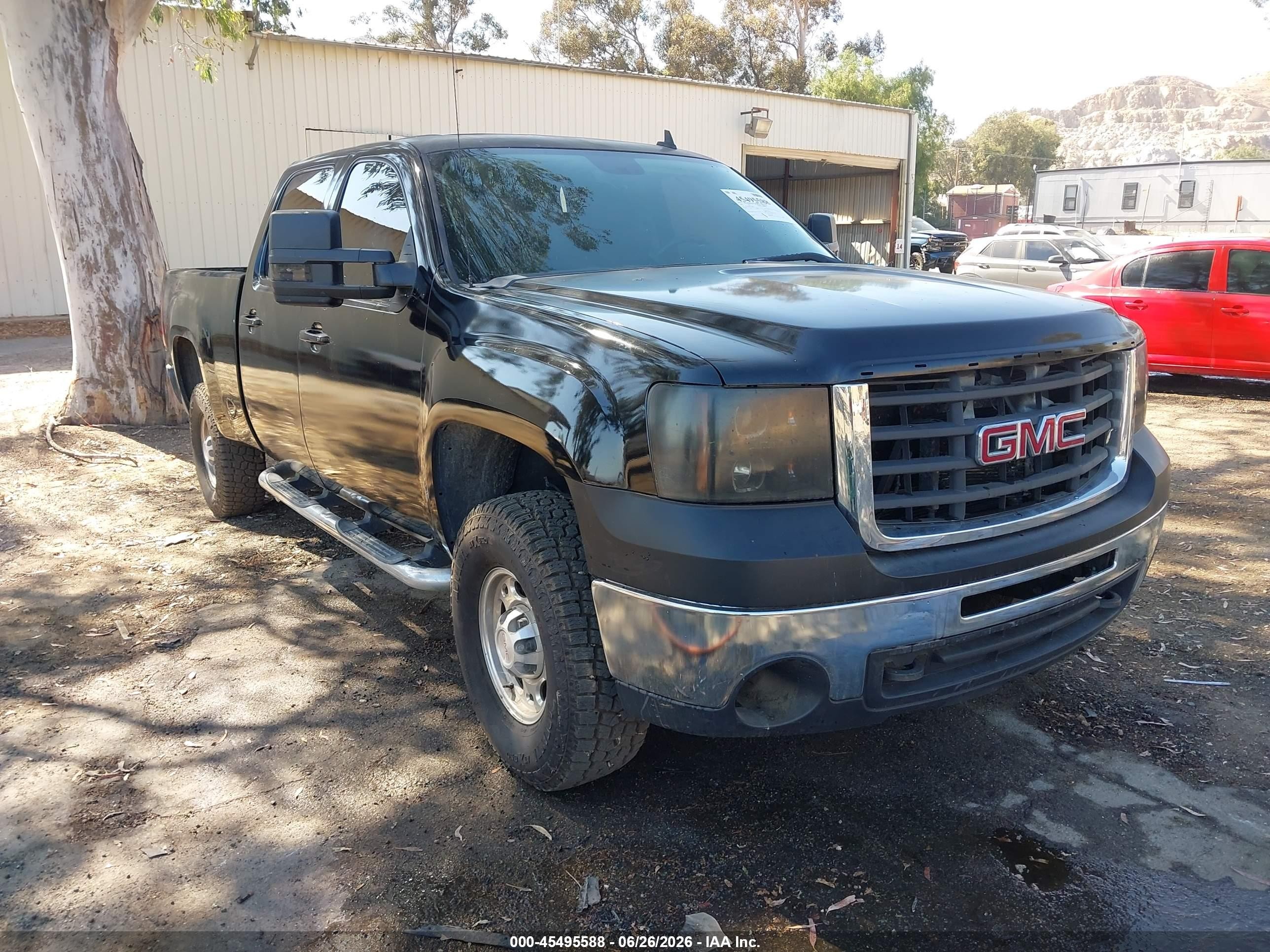 2008 Gmc Sierra 2500hd Slt Black vin: 1GTHC23688F119431
