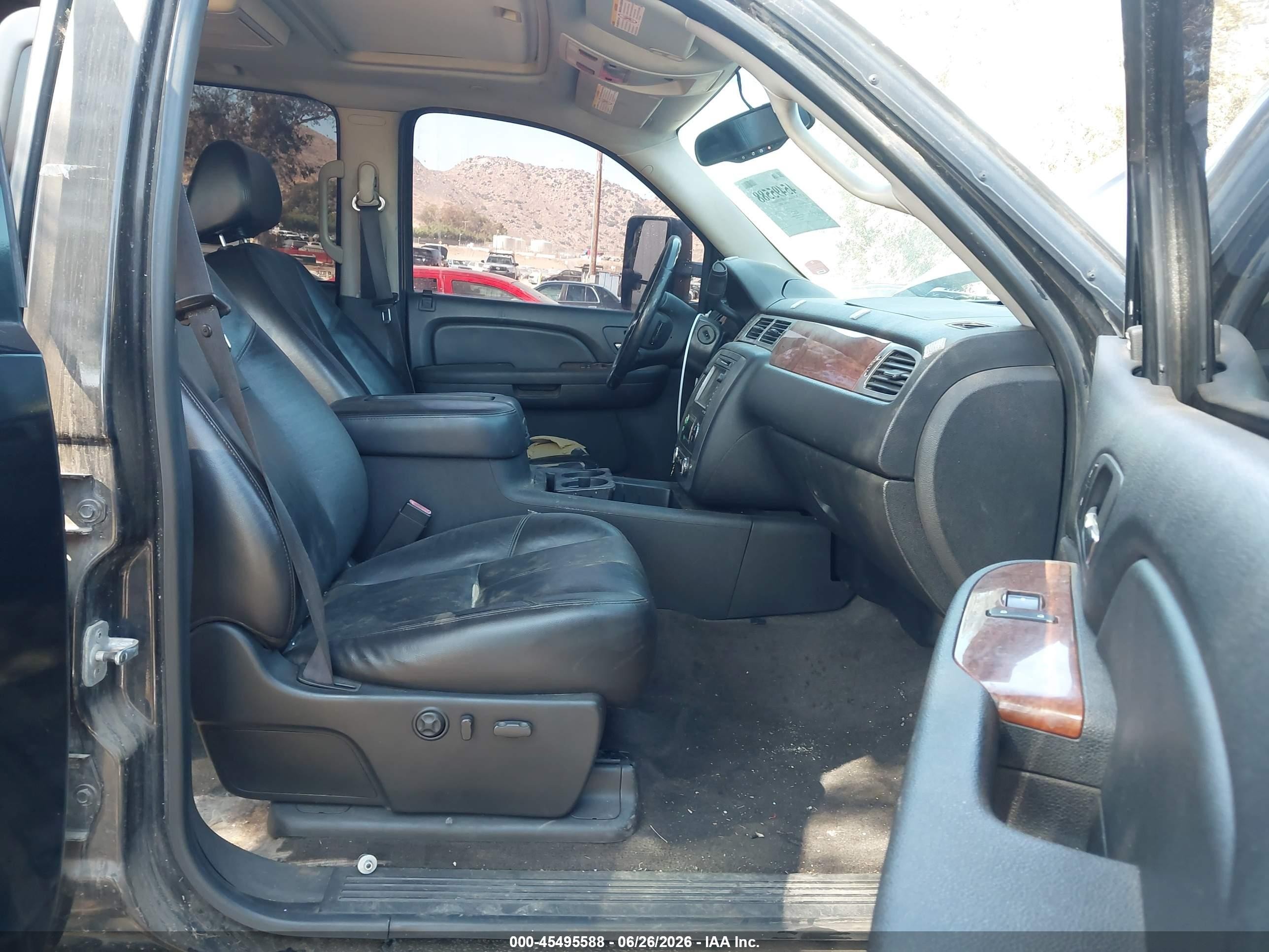 2008 Gmc Sierra 2500hd Slt Black vin: 1GTHC23688F119431