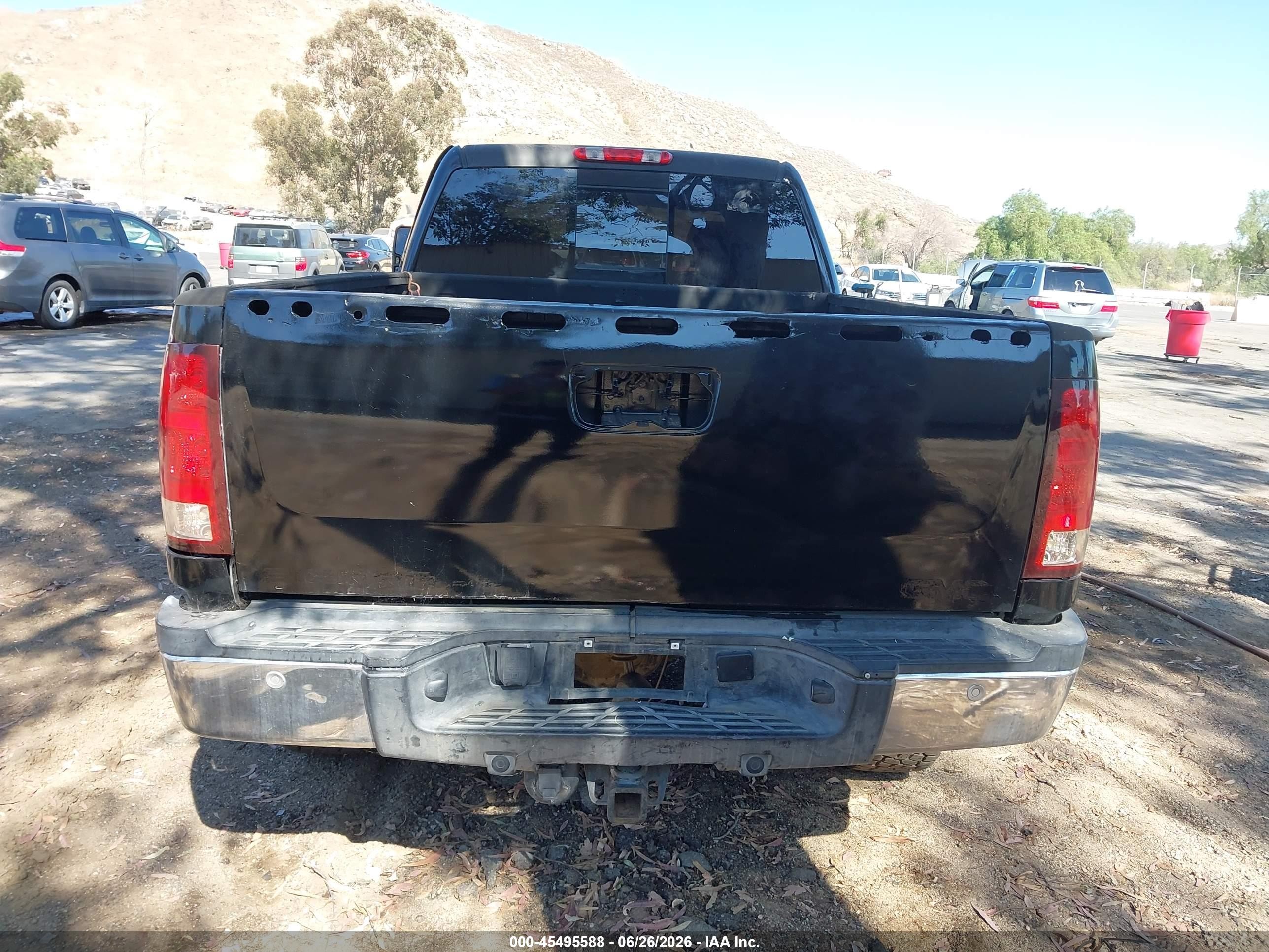 2008 Gmc Sierra 2500hd Slt Black vin: 1GTHC23688F119431