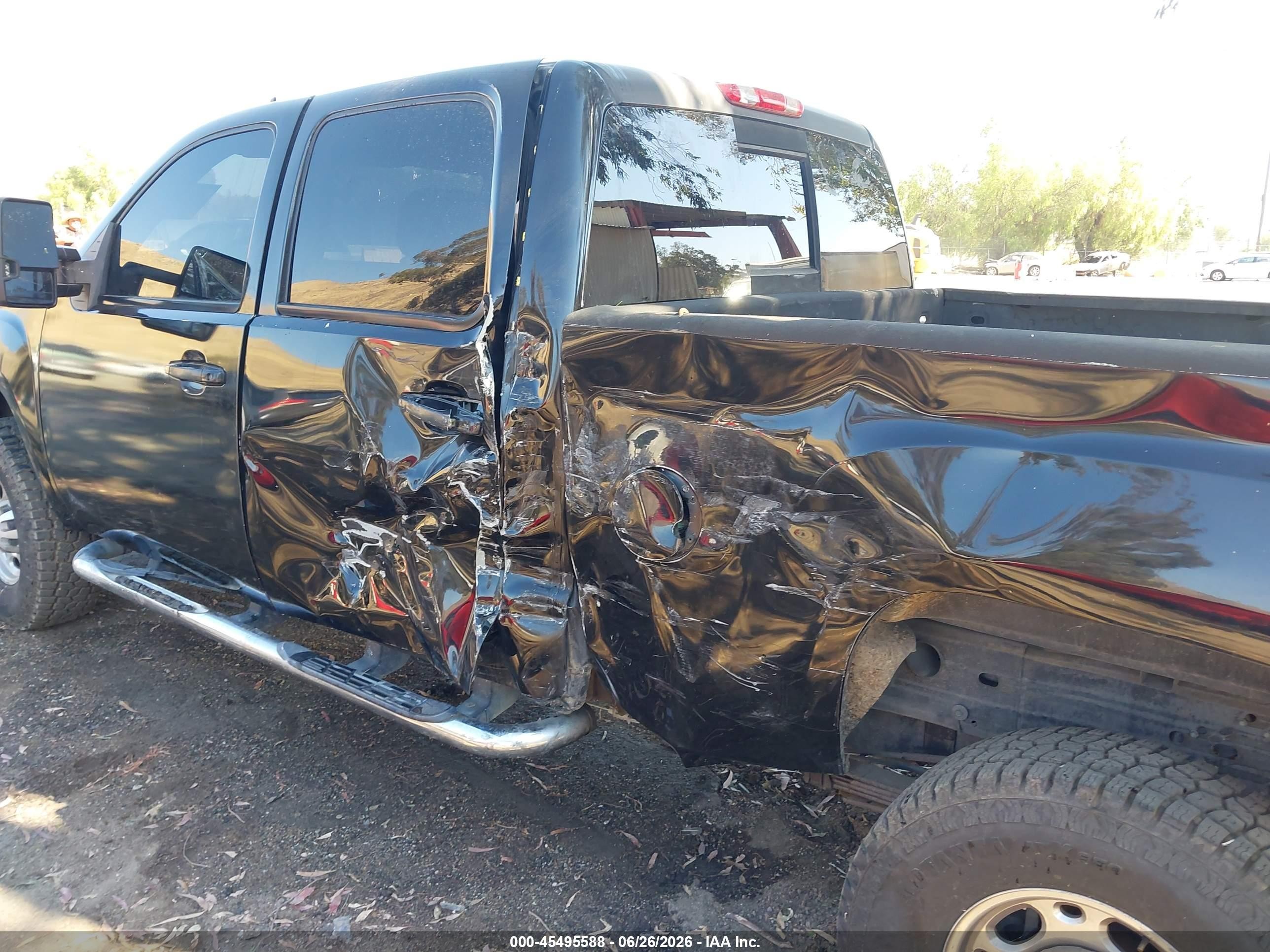 2008 Gmc Sierra 2500hd Slt Black vin: 1GTHC23688F119431