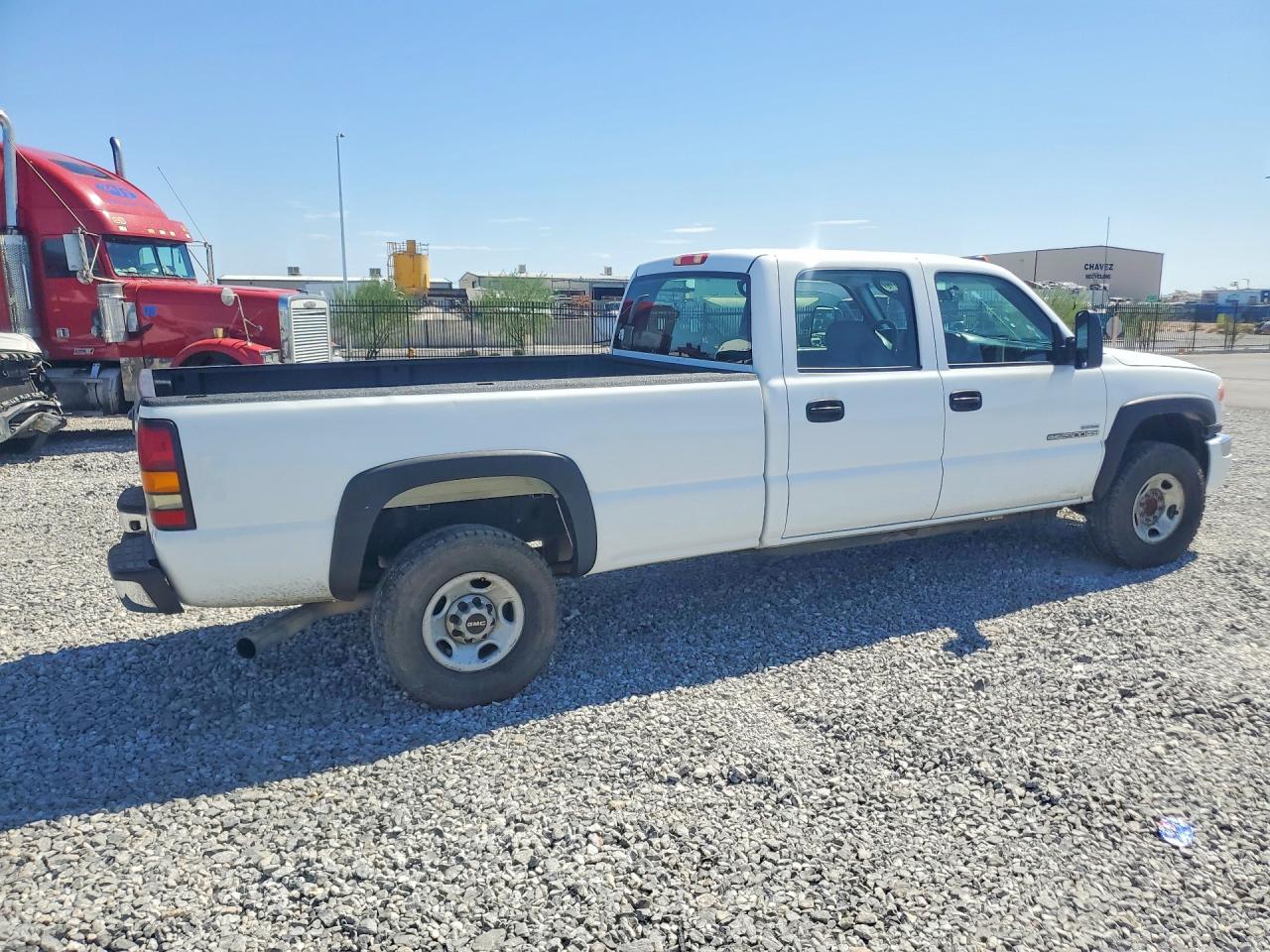 2006 Gmc Sierra C2500 Heavy Duty Белый vin: 1GTHC23D36F201370