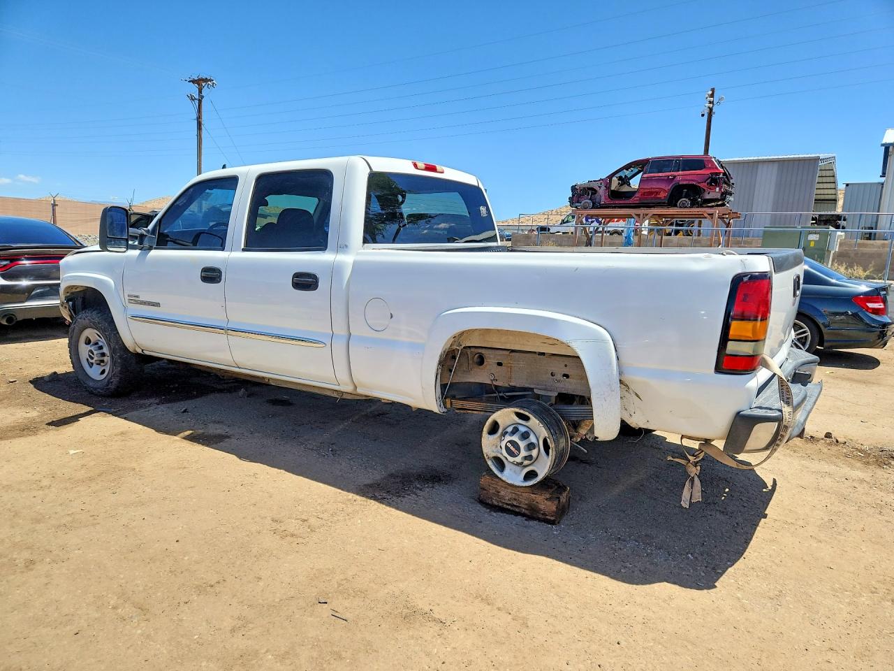 2007 Gmc Sierra C2500 Heavy Duty Белый vin: 1GTHC23D47F111906