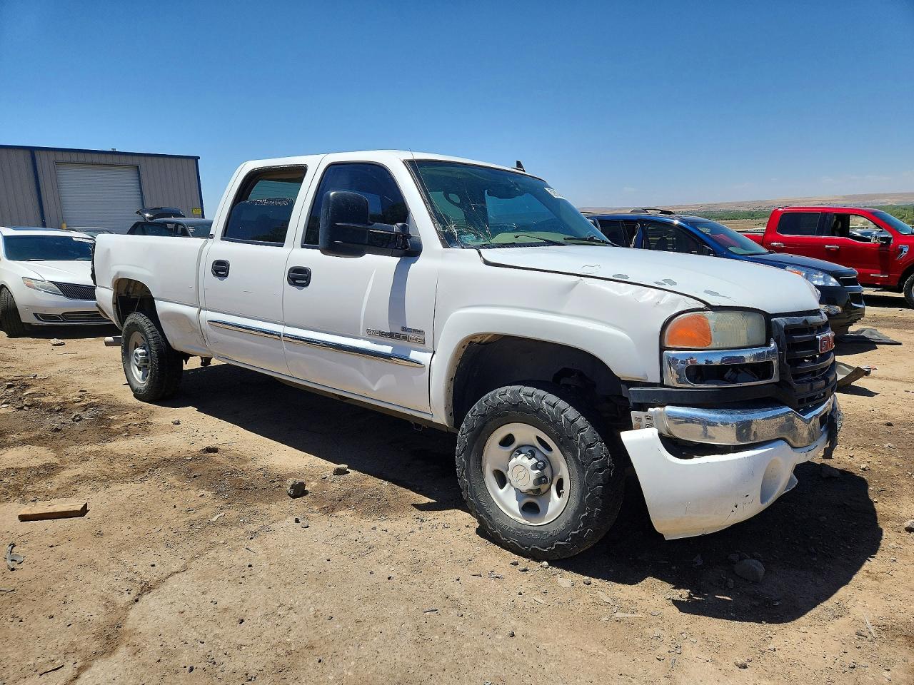 2007 Gmc Sierra C2500 Heavy Duty Белый vin: 1GTHC23D47F111906