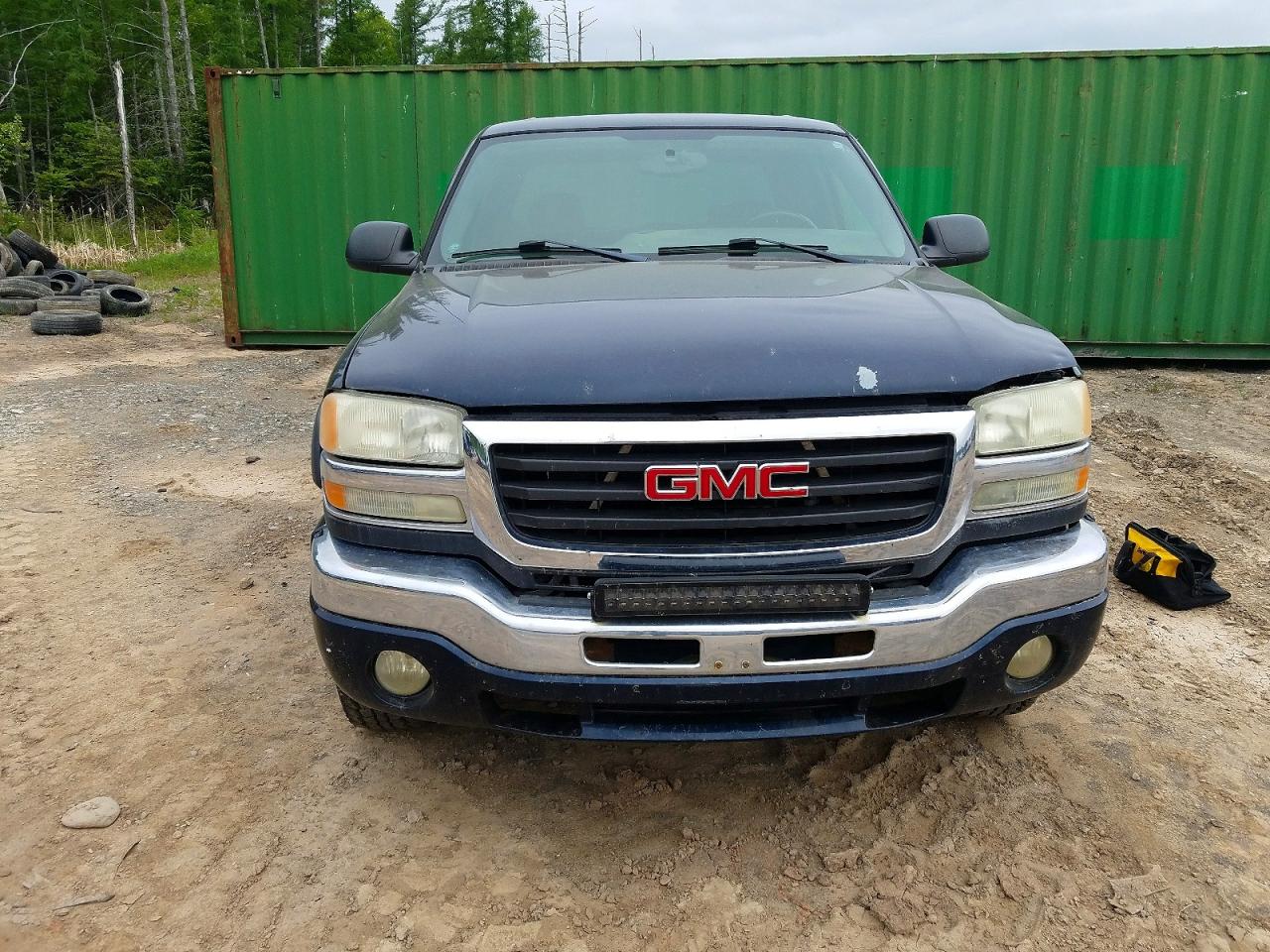 2005 Gmc Sierra C2500 Heavy Duty Blue vin: 1GTHC23U55F845189