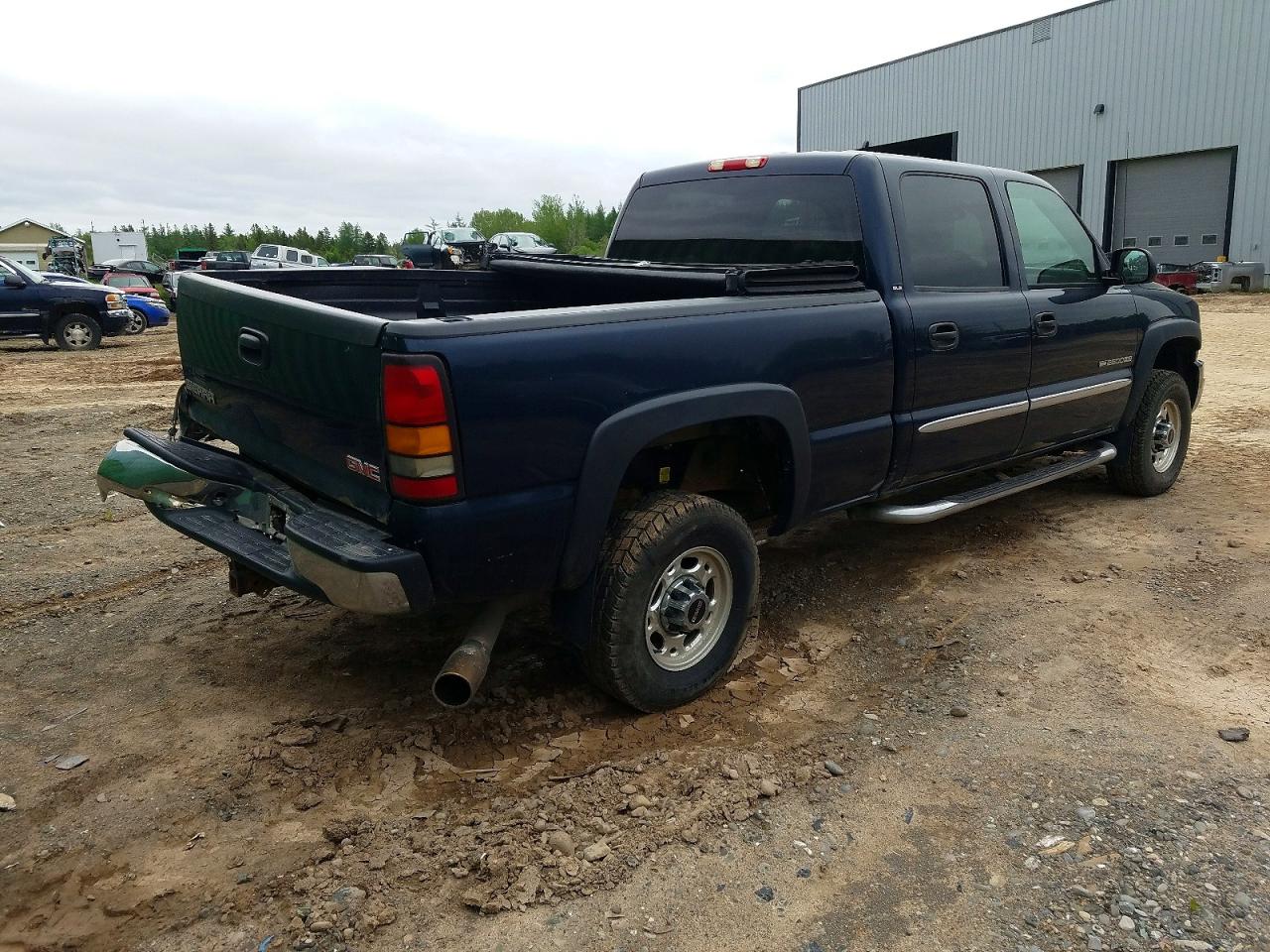 2005 Gmc Sierra C2500 Heavy Duty Blue vin: 1GTHC23U55F845189
