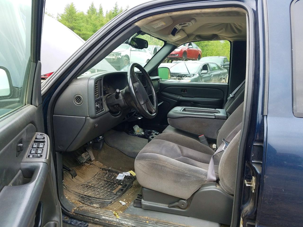 2005 Gmc Sierra C2500 Heavy Duty Blue vin: 1GTHC23U55F845189