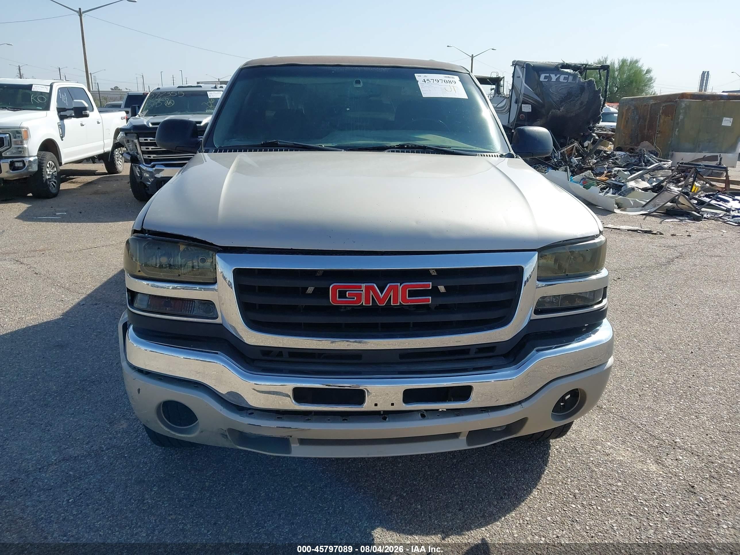 2004 Gmc Sierra 2500hd Sle Champagne vin: 1GTHC23U74F149321