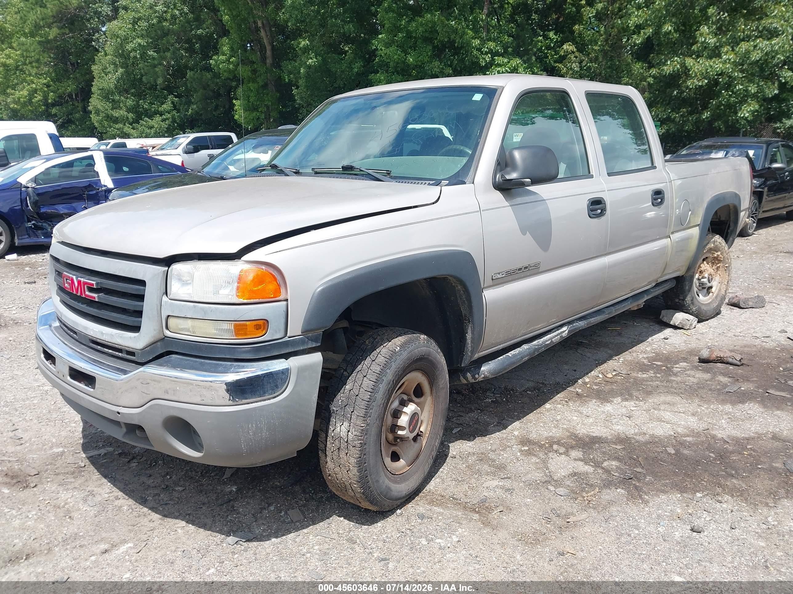 2007 Gmc Sierra 2500hd Classic Work Truck Бежевый vin: 1GTHC23UX7F120822