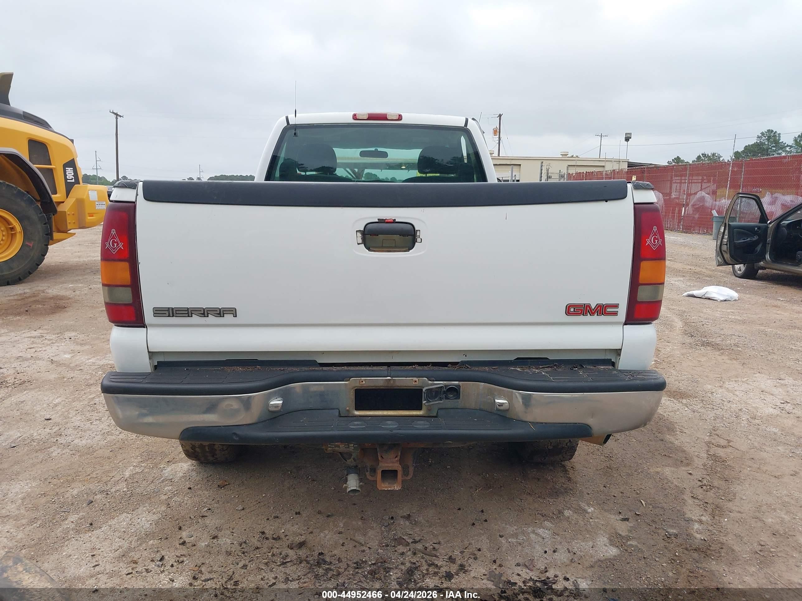 2001 Gmc Sierra 2500hd Sle White vin: 1GTHC24111E211401